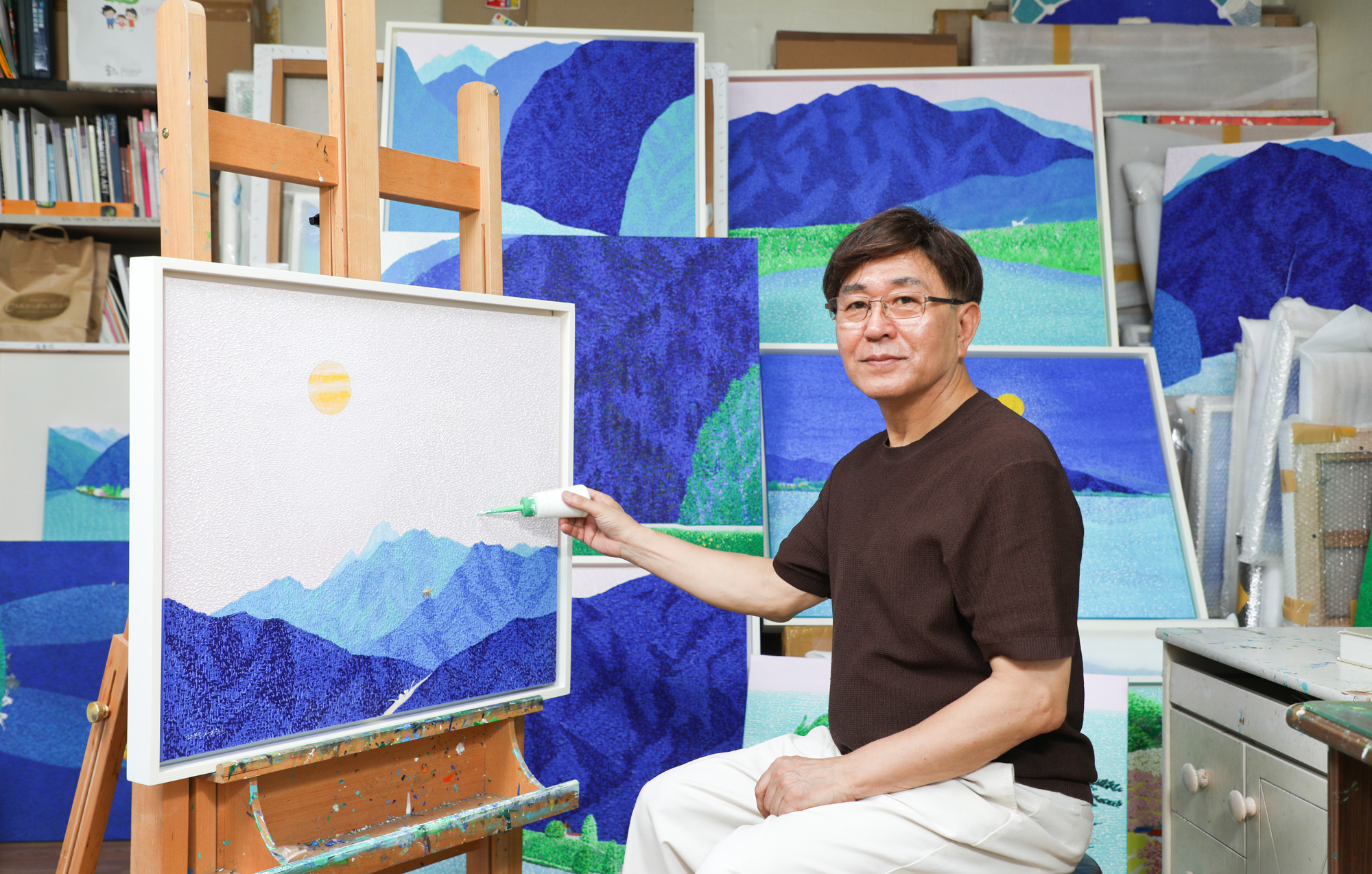 정영모;정영모작가;화가;아티스트;한국미술응원프로젝트