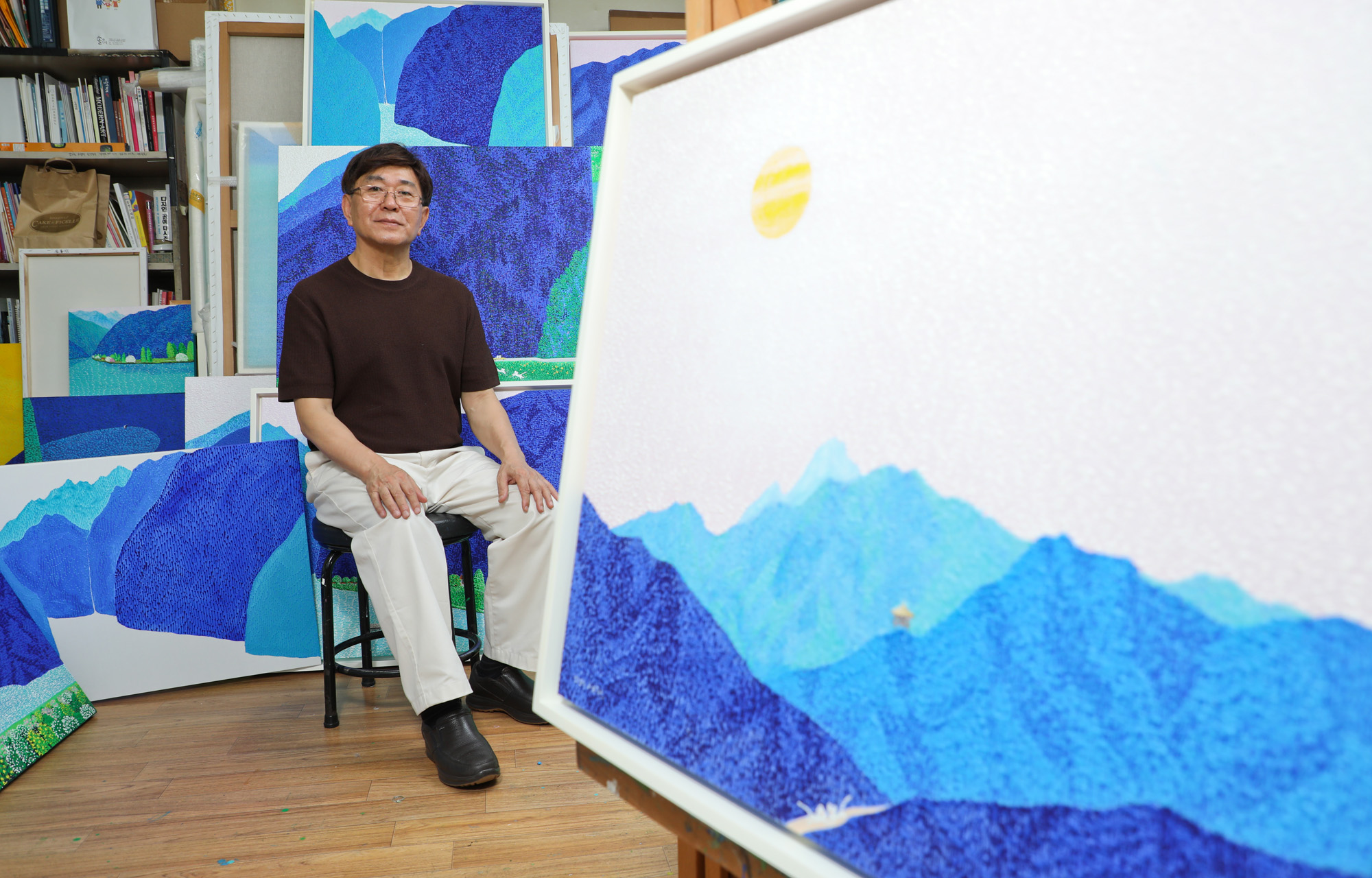 정영모;정영모작가;화가;아티스트;한국미술응원프로젝트