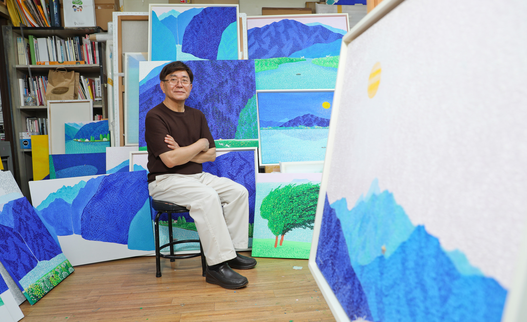 정영모;정영모작가;화가;아티스트;한국미술응원프로젝트