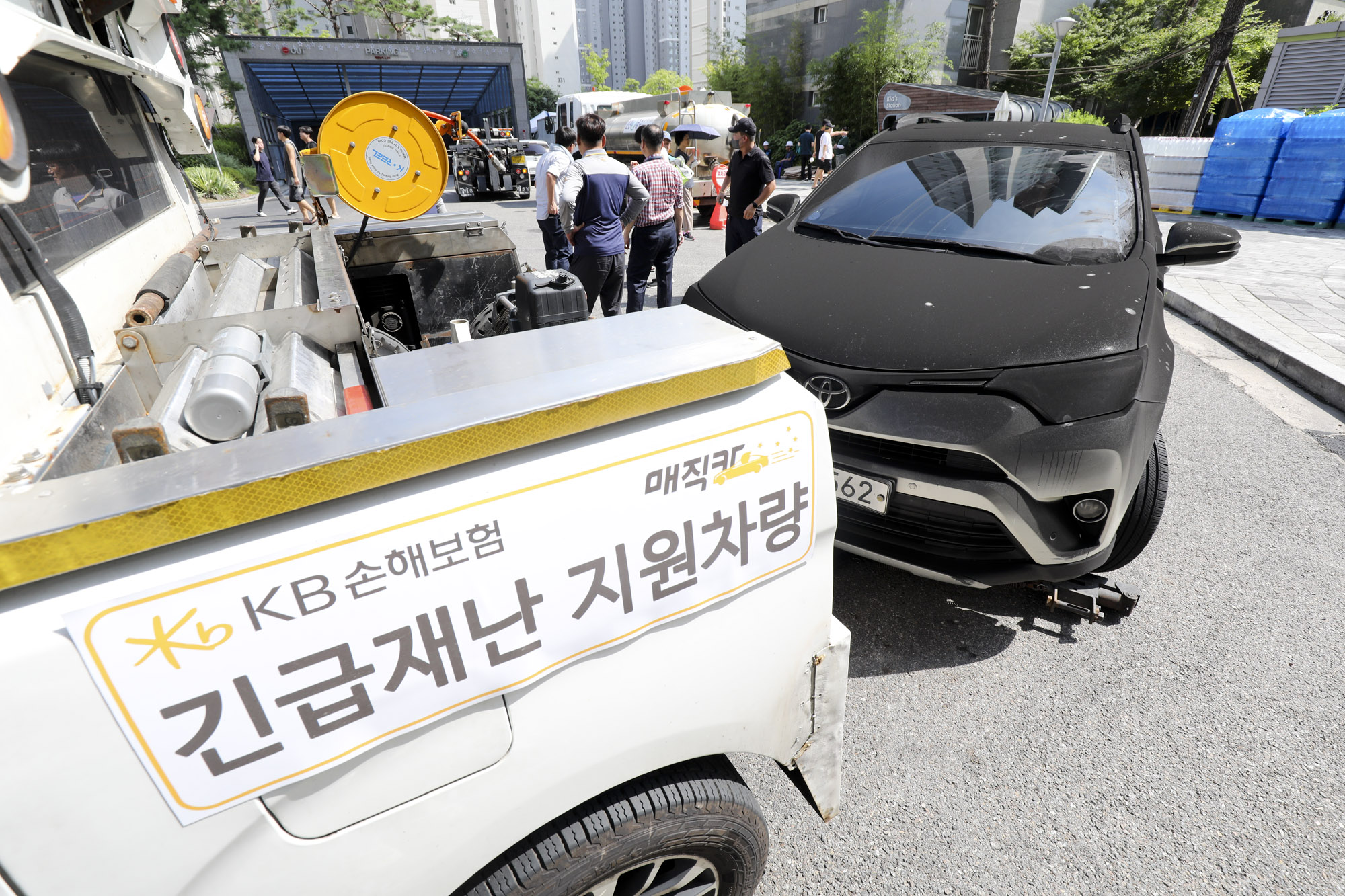 전기차;전기차화재;전기차불;벤츠전기차;인천청라아파트;청라제일풍경채