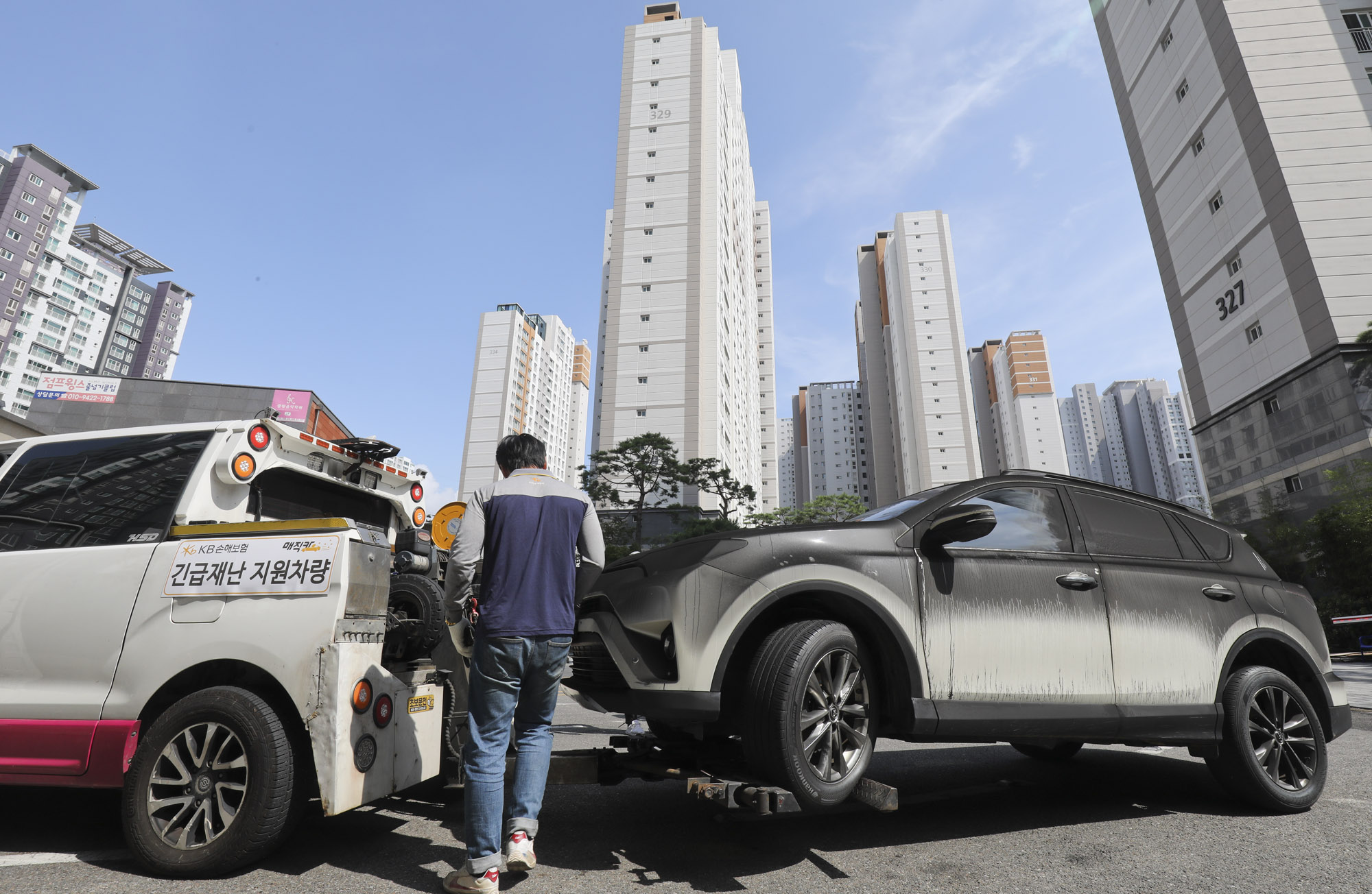 전기차;전기차화재;전기차불;벤츠전기차;인천청라아파트;청라제일풍경채