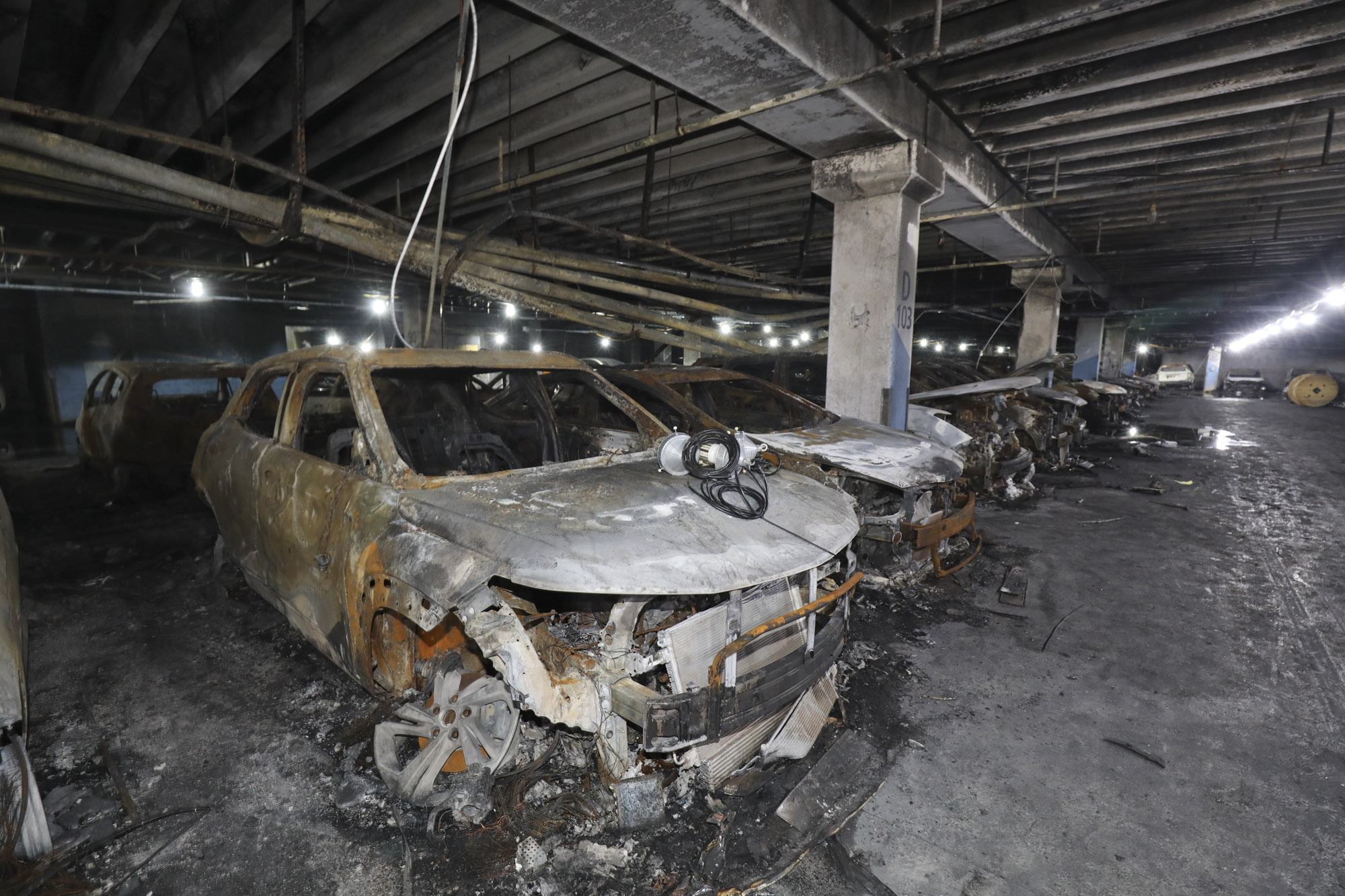 전기차;전기차화재;전기차불;벤츠전기차;인천청라아파트;청라제일풍경채