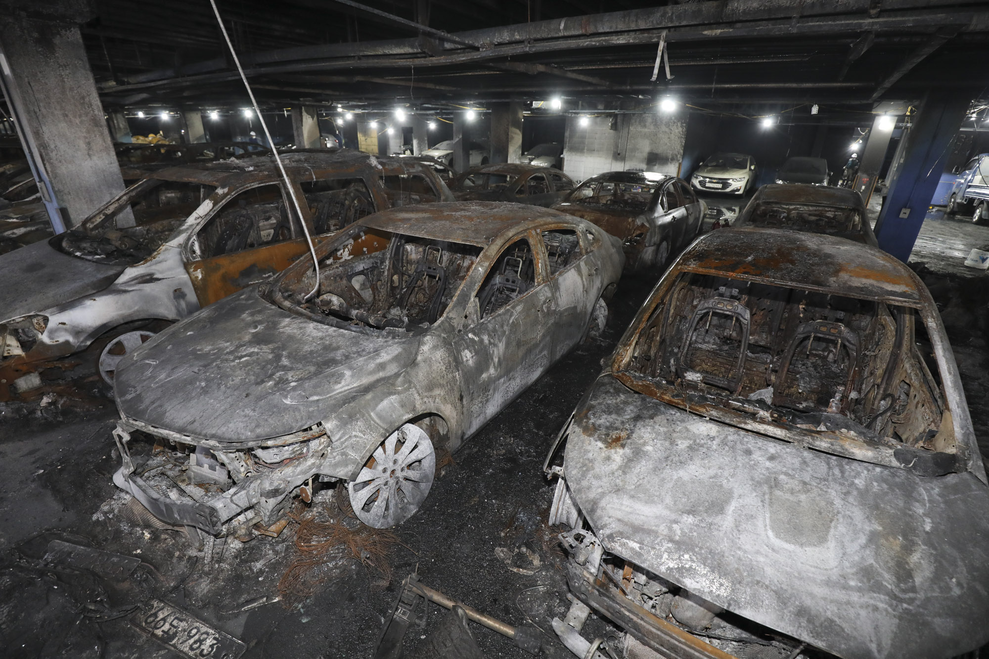 전기차;전기차화재;전기차불;벤츠전기차;인천청라아파트;청라제일풍경채