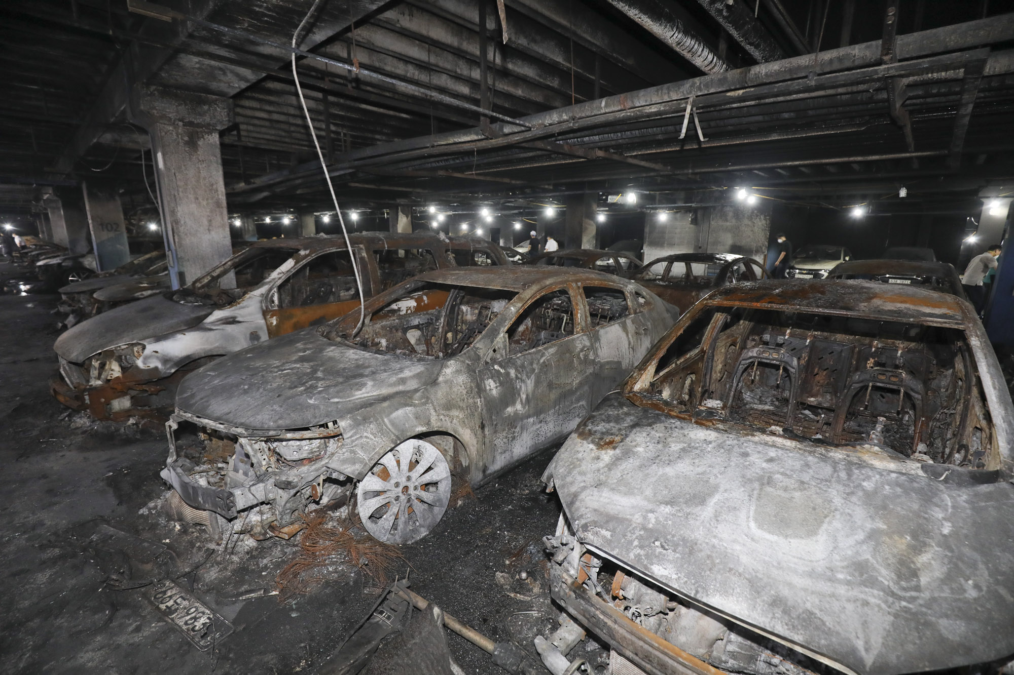 전기차;전기차화재;전기차불;벤츠전기차;인천청라아파트;청라제일풍경채