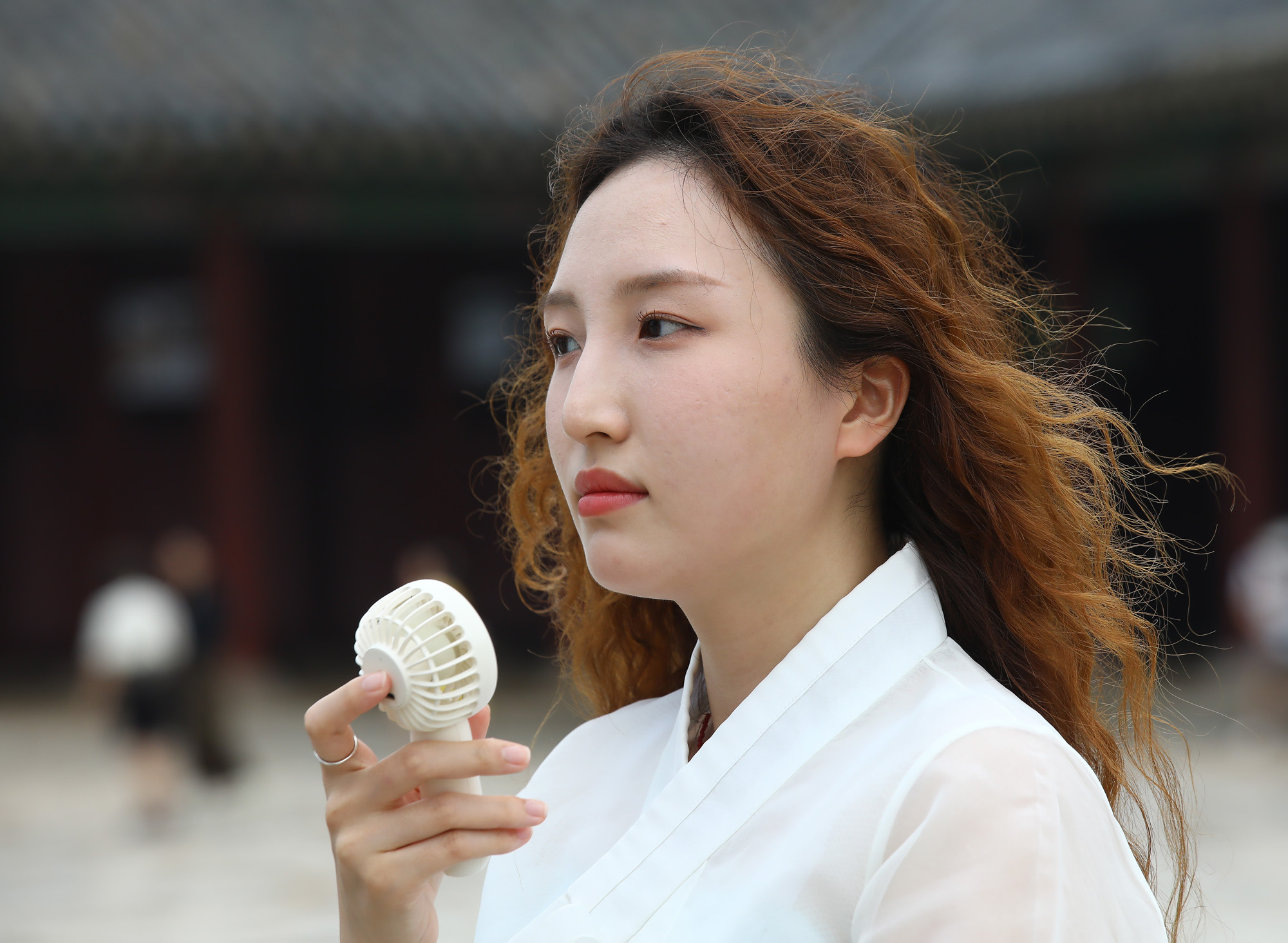 더위 경복궁