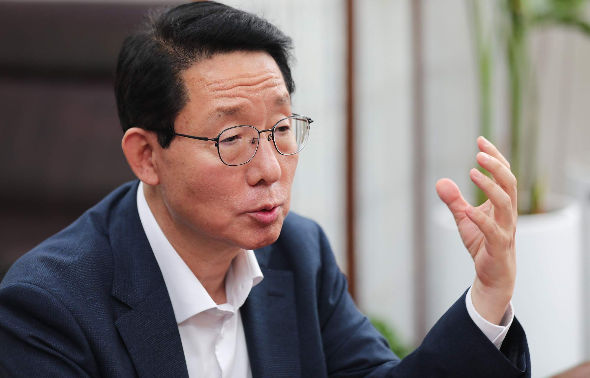 정치;국회;인터뷰;김상훈 정책위의장