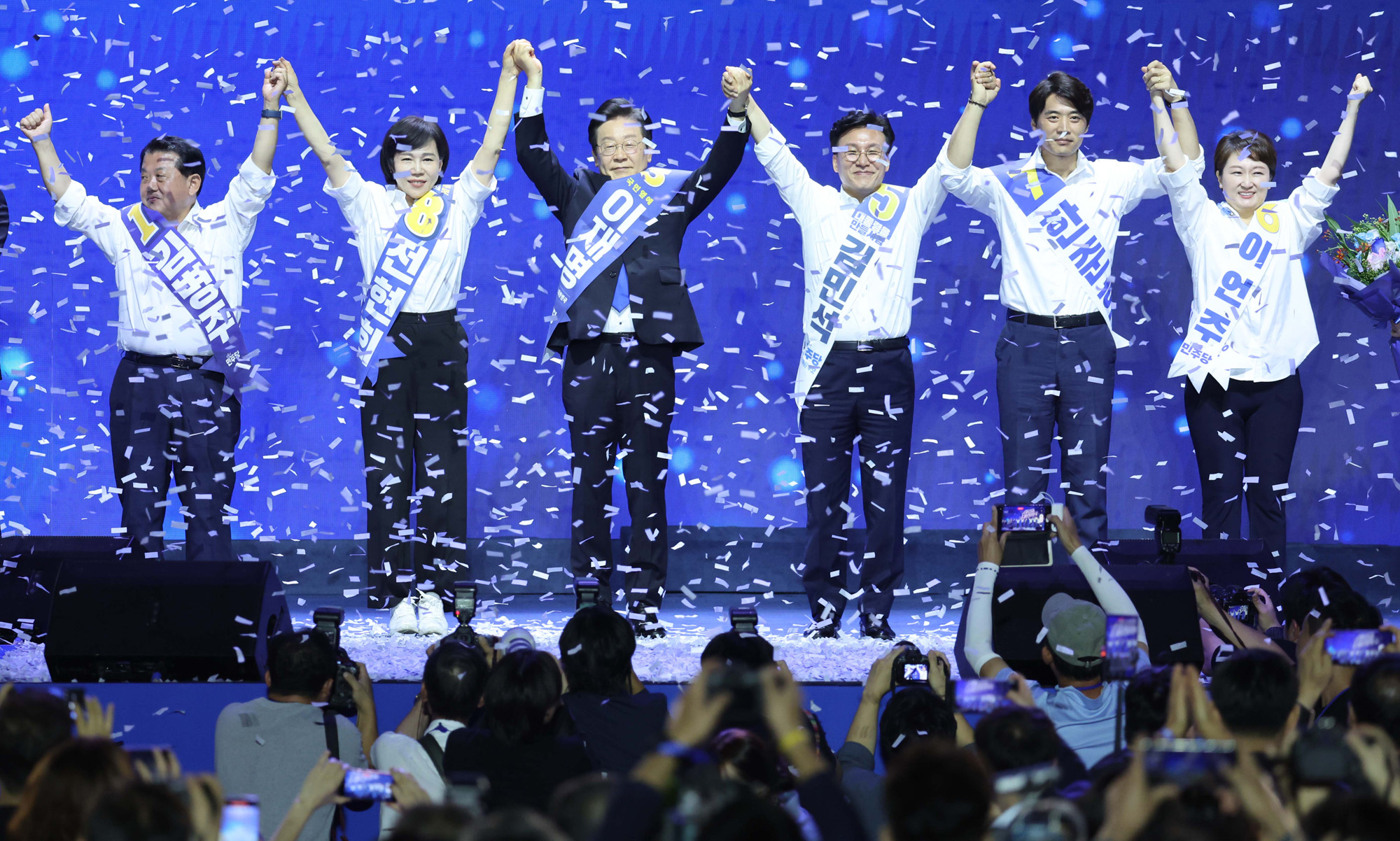 정치;더불어민주당제1차정기전국당원대회;이재명당대표연임;이재명