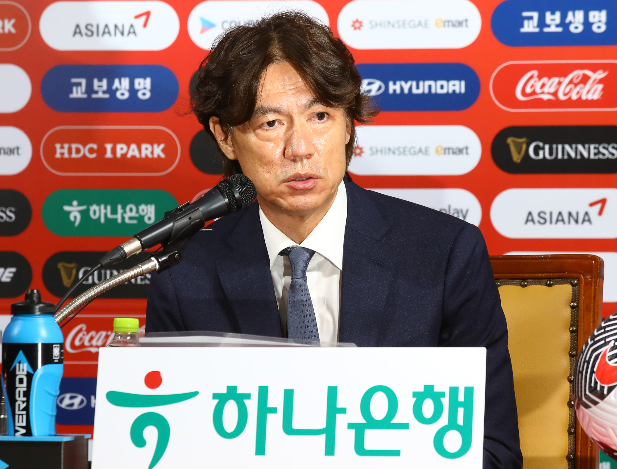 홍명보;축구대표팀 명단