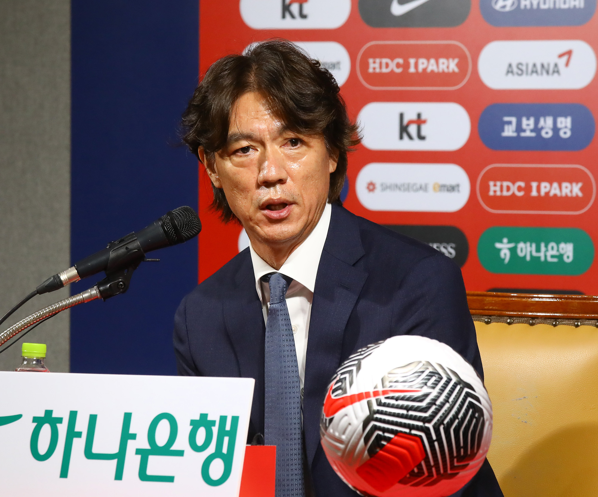 홍명보;축구대표팀 명단
