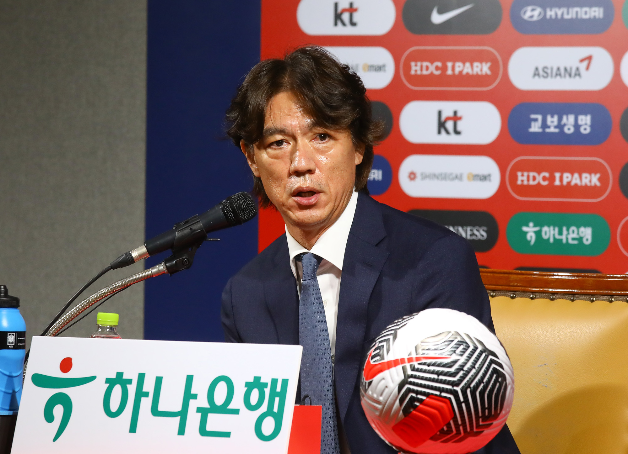 홍명보;축구대표팀 명단