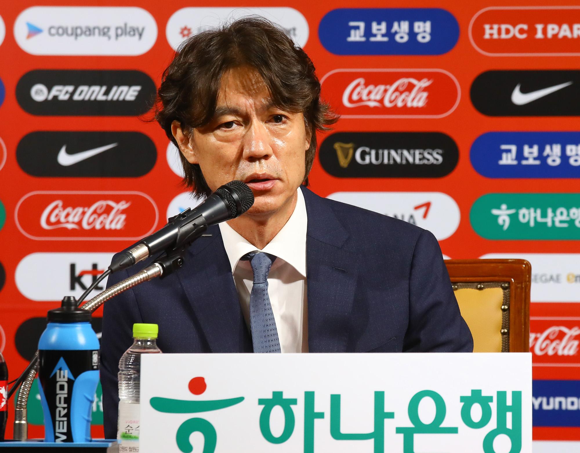 홍명보;축구대표팀 명단