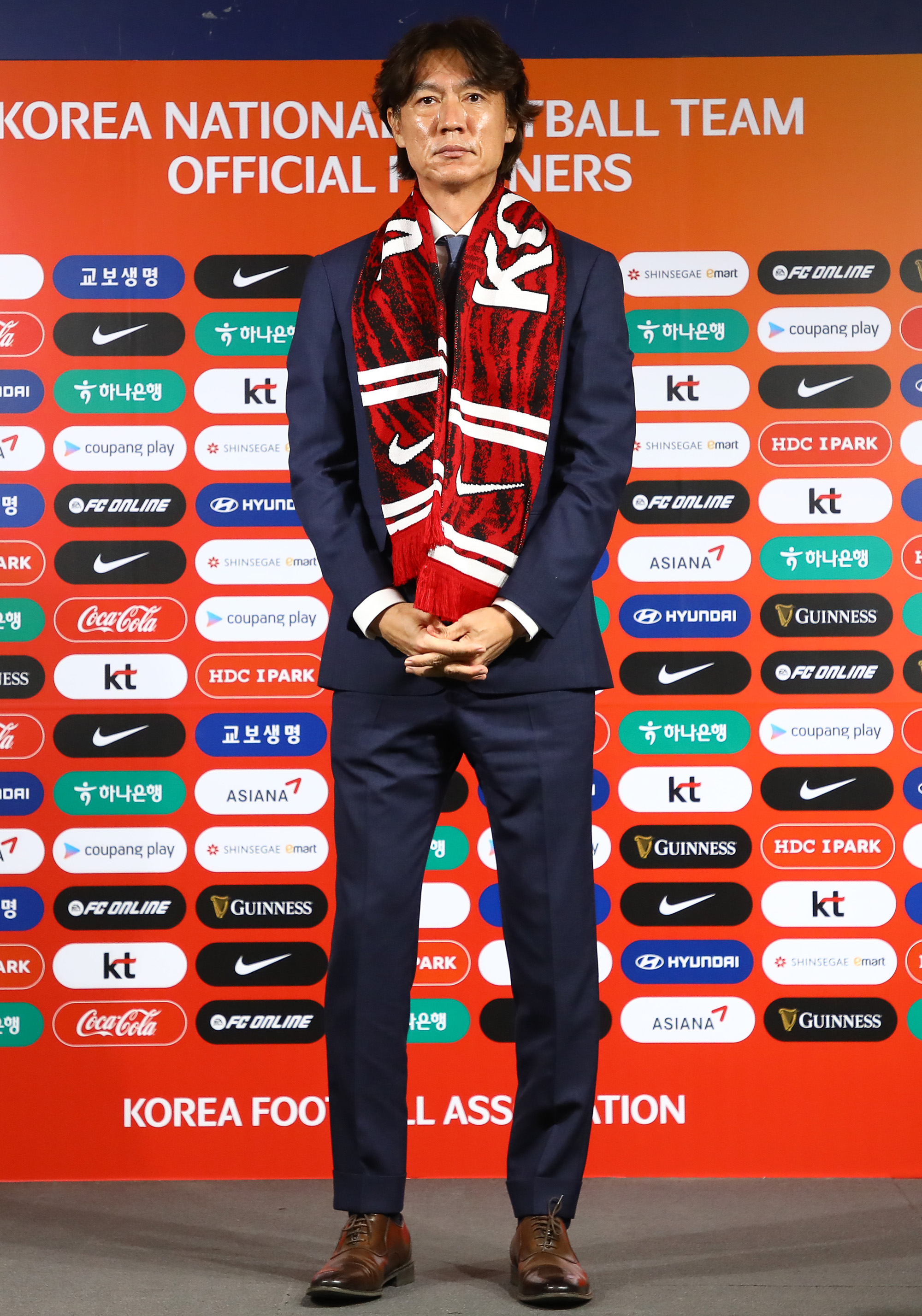 홍명보;축구대표팀 명단