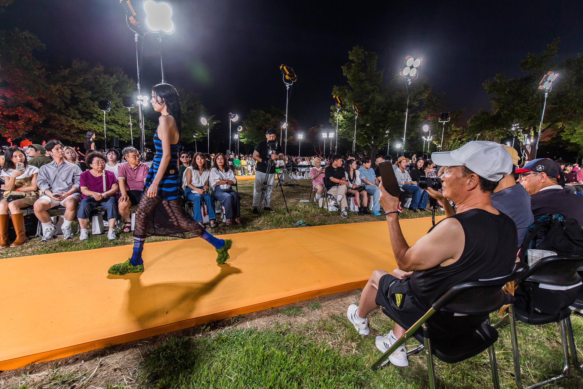 산업;경제;패션;패션쇼;보타닉패션쇼;서울패션로드;뚝섬한강공원