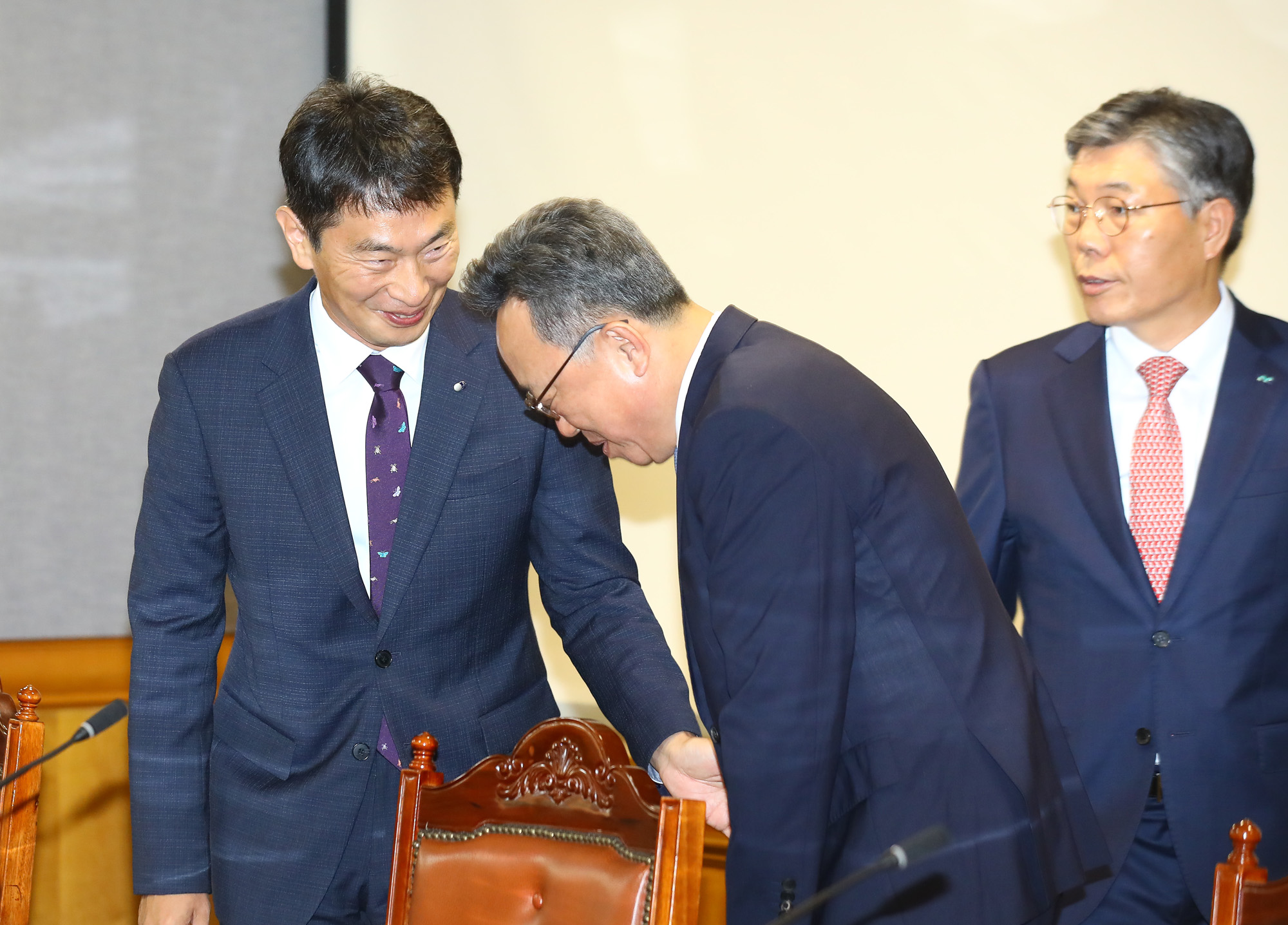 금융감독원장 은행장 간담회