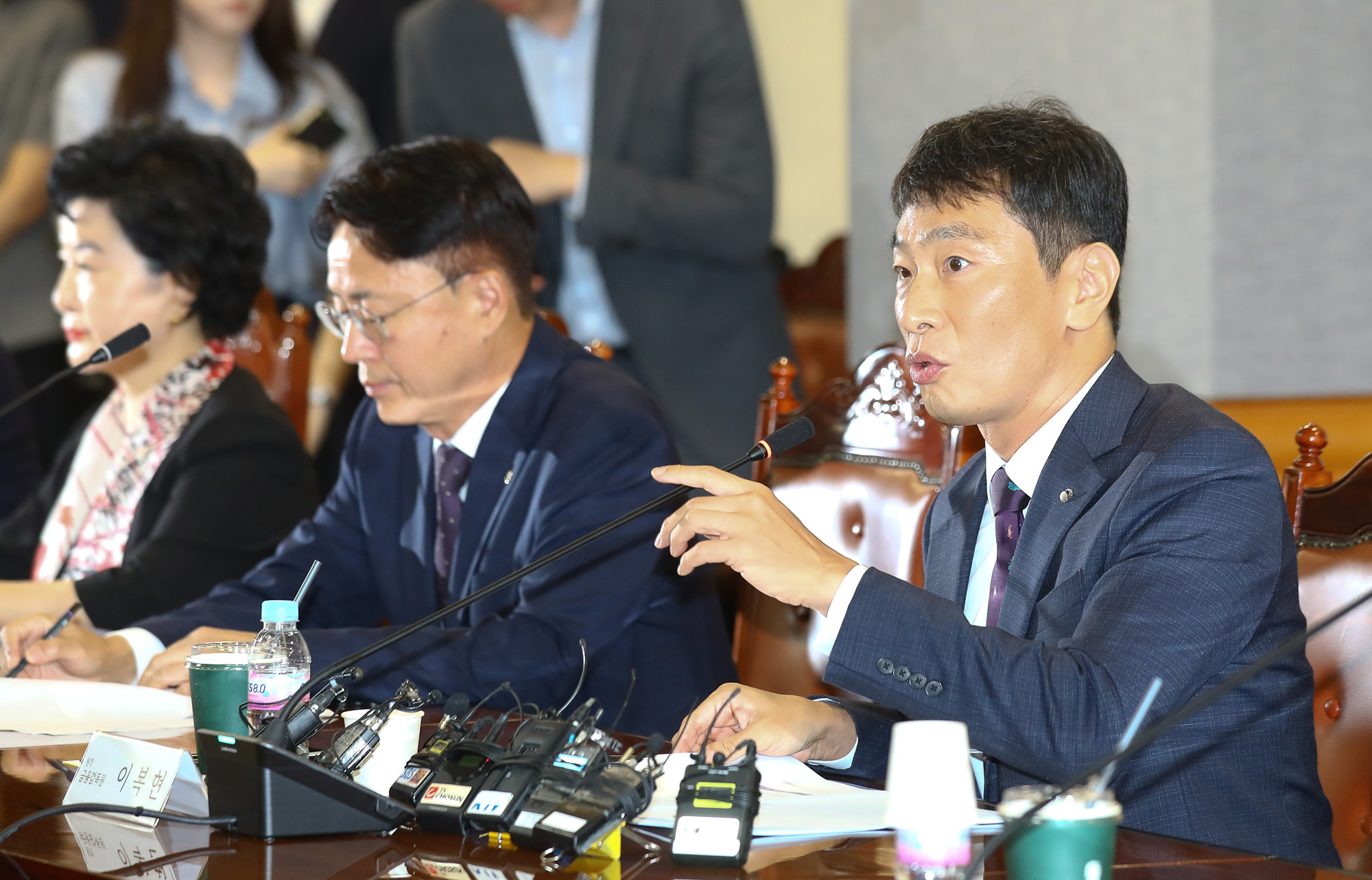 금융감독원장 은행장 간담회