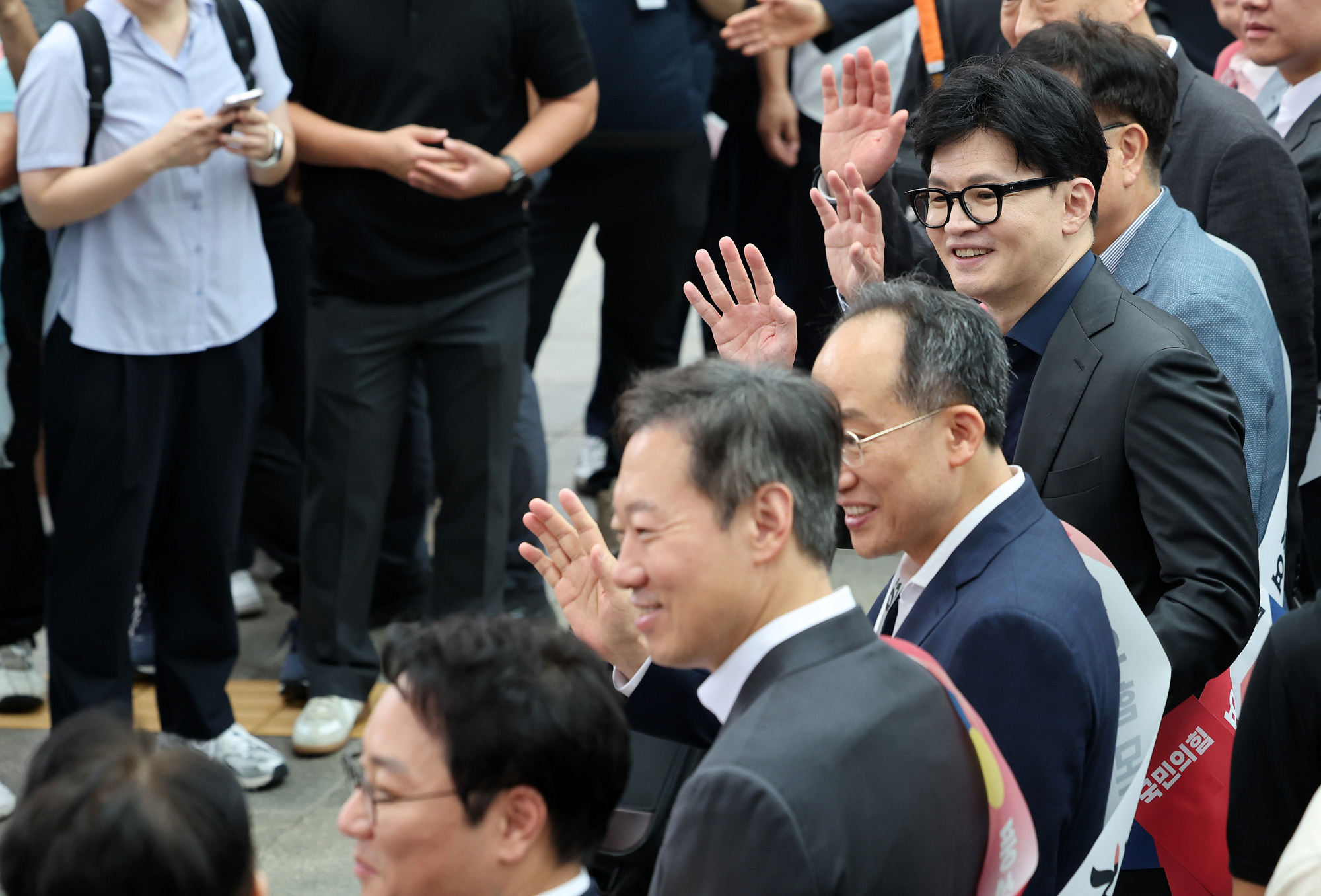 정치;정당;여당;국민의힘;한동훈;추경호;국민의힘추석귀성인사;국민의힘귀성인사