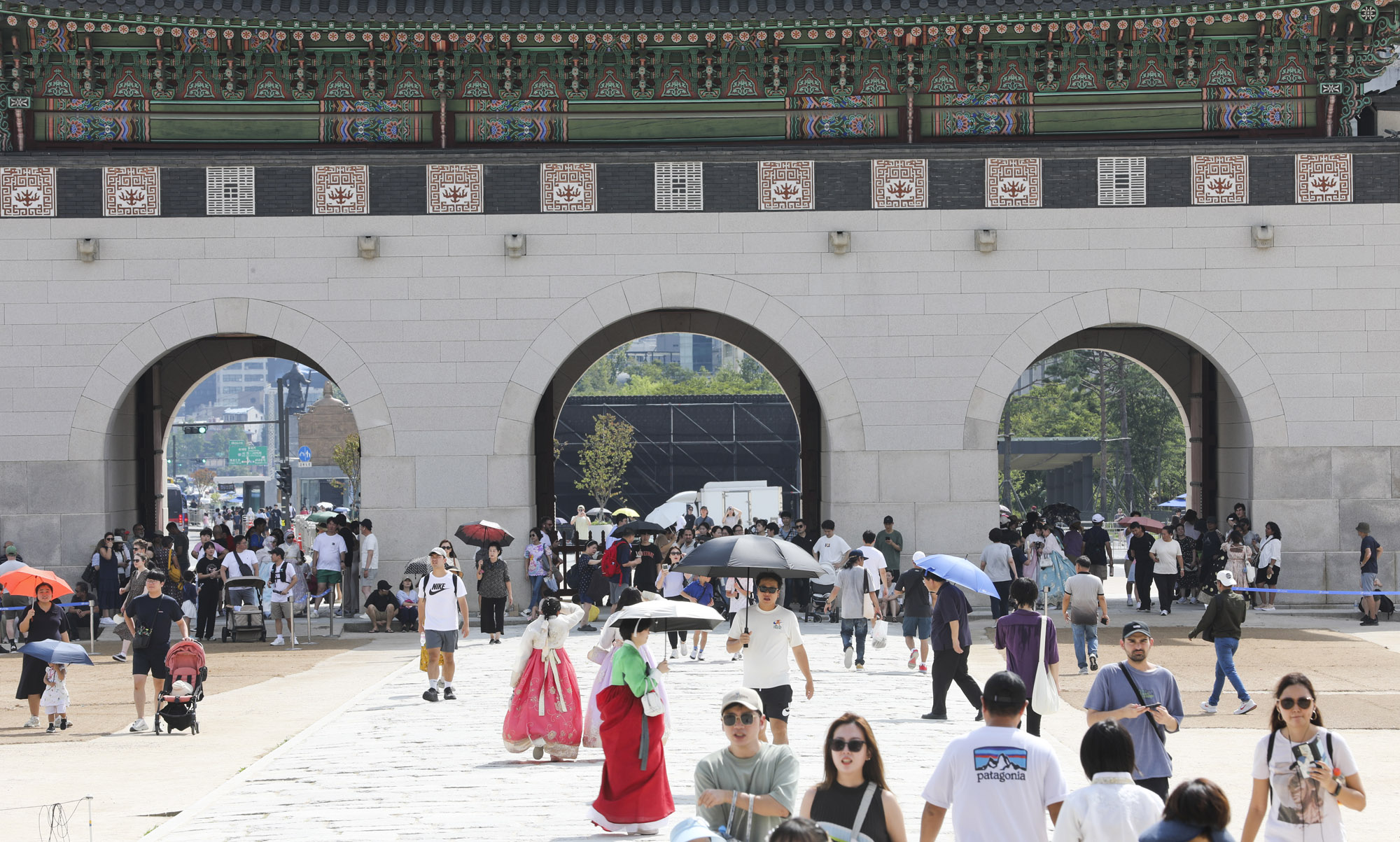 추석;추석경복궁;추석날씨;추석폭염;추석더위