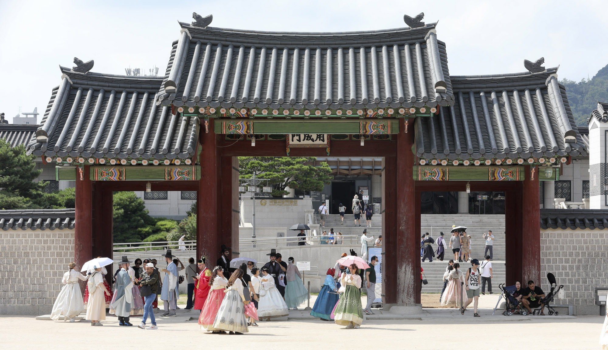 추석;추석경복궁;추석날씨;추석폭염;추석더위