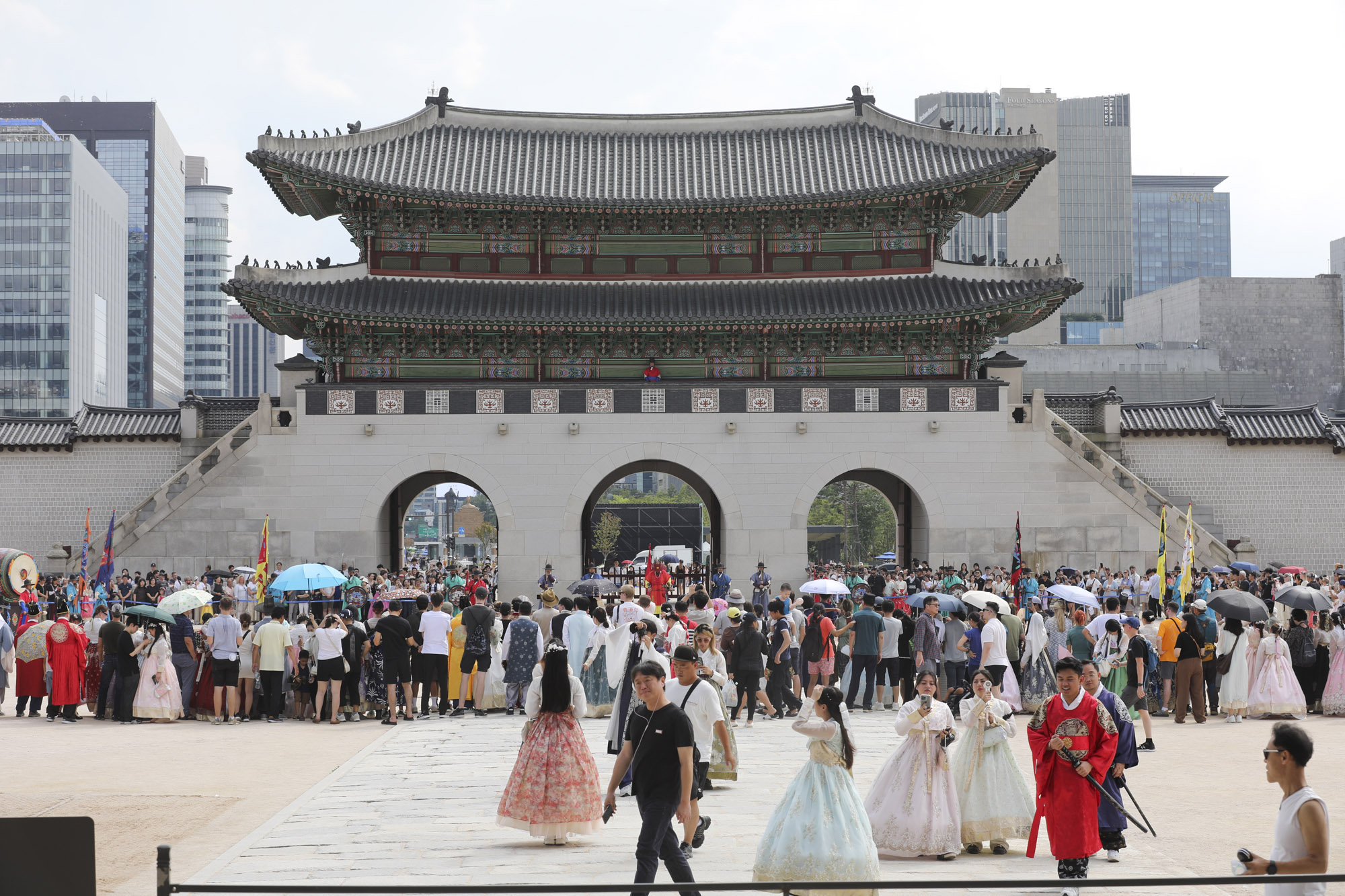 추석;추석경복궁;추석날씨;추석폭염;추석더위