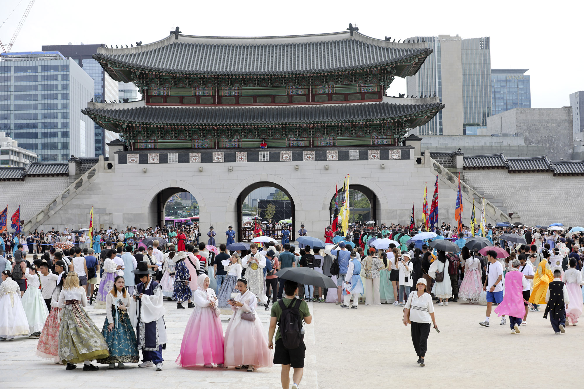 추석;추석경복궁;추석날씨;추석폭염;추석더위