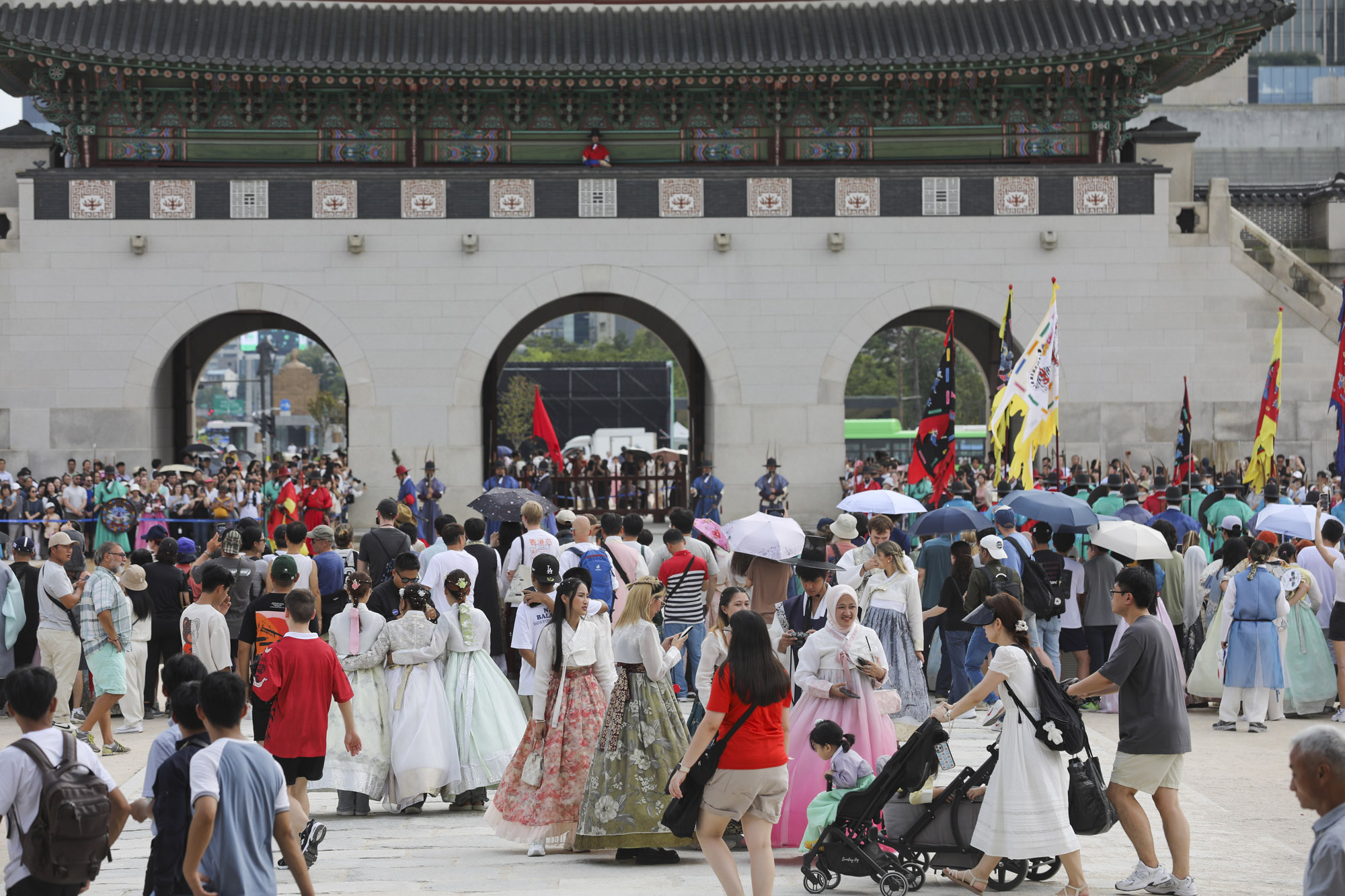 추석;추석경복궁;추석날씨;추석폭염;추석더위