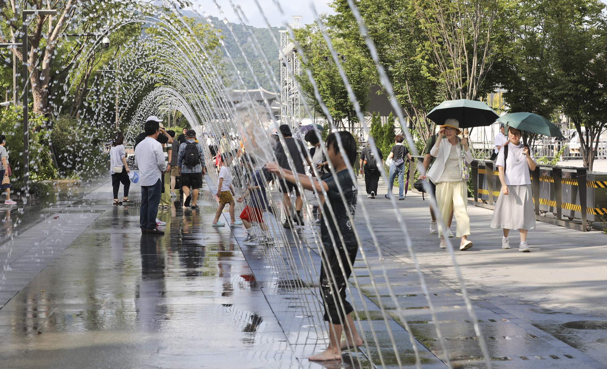 추석;추석경복궁;추석날씨;추석폭염;추석더위