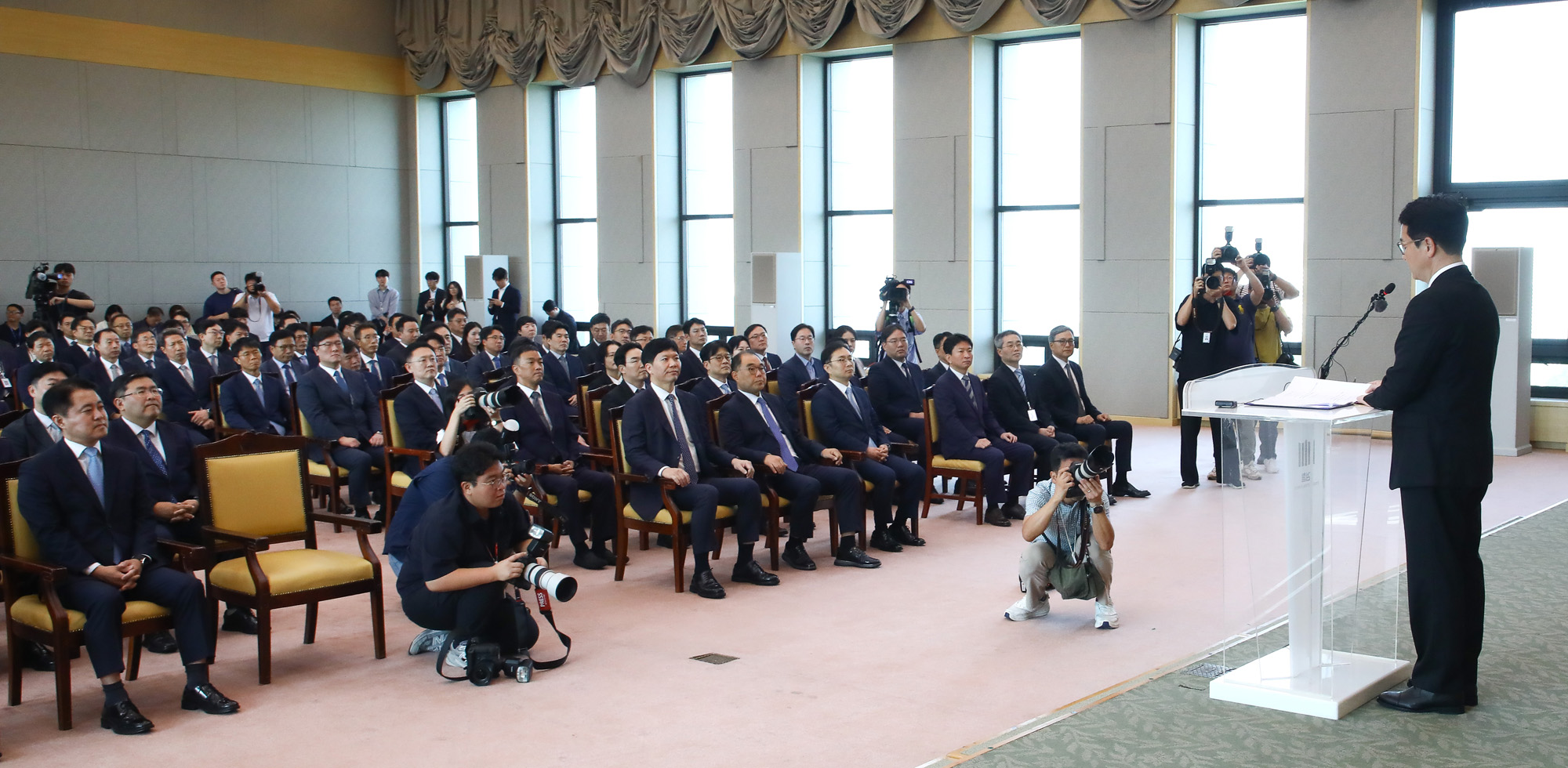 심우정;검찰총장 취임식