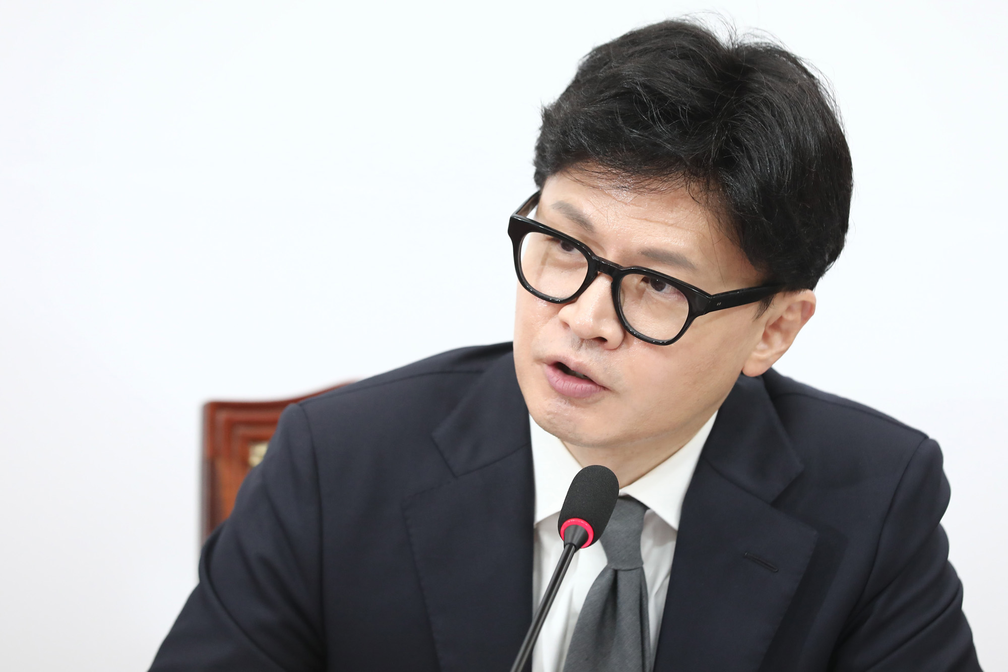 정치;국회;국민의힘 최고위원회의;한동훈