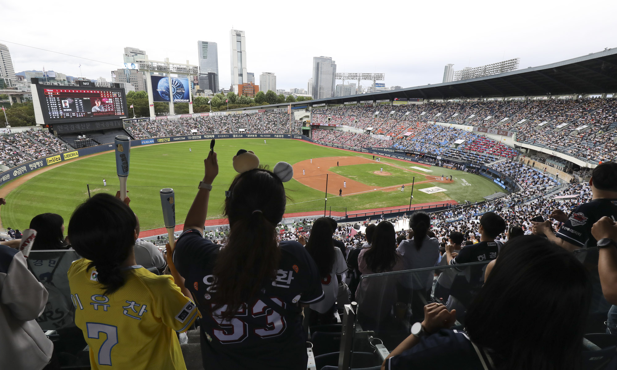 프로야구;KBO;엘지;두산;1000만관중
