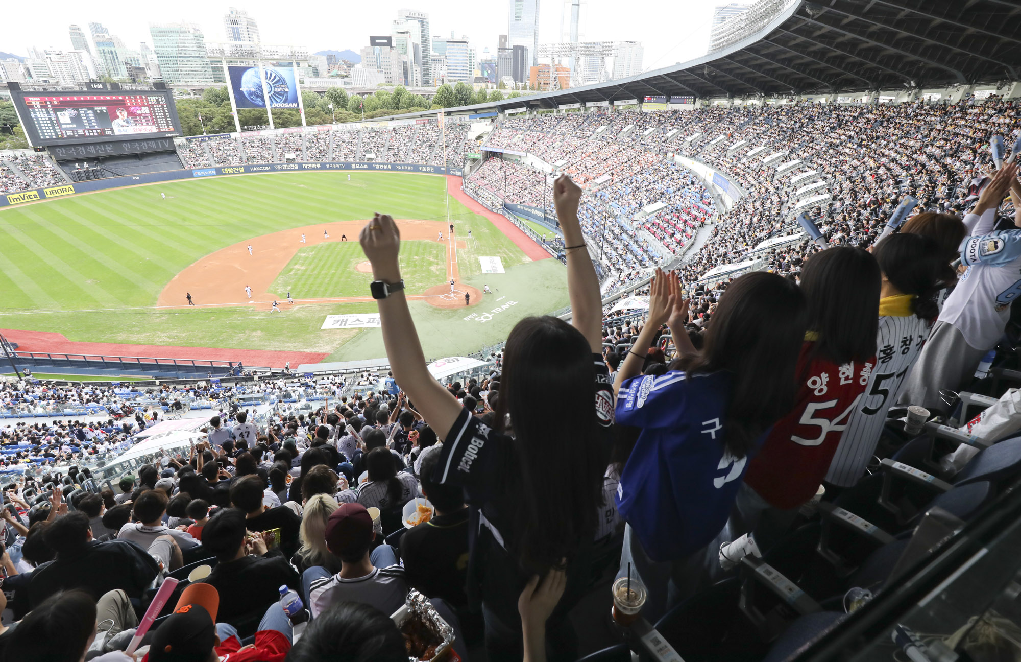 프로야구;KBO;엘지;두산;1000만관중
