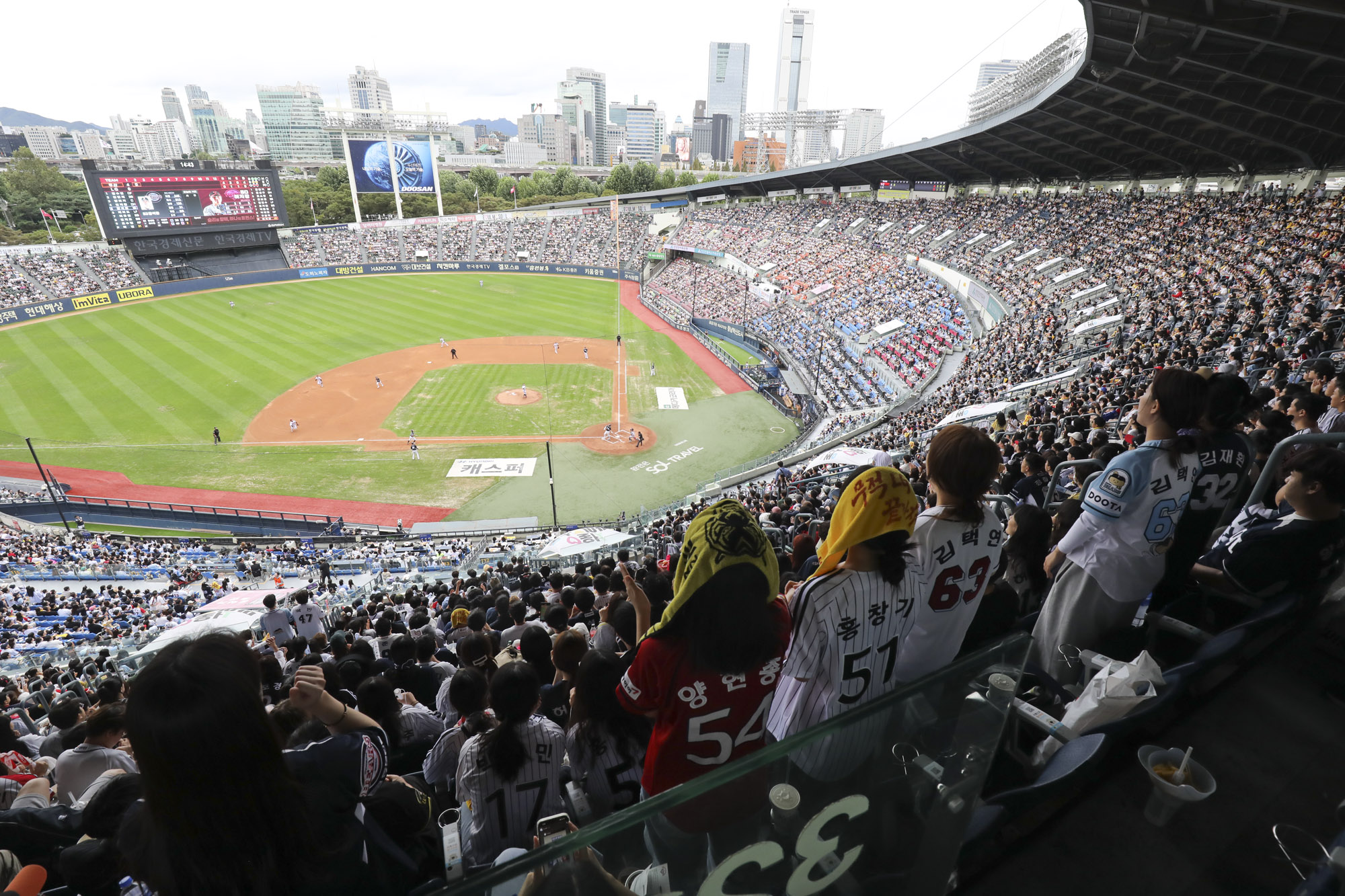 프로야구;KBO;엘지;두산;1000만관중