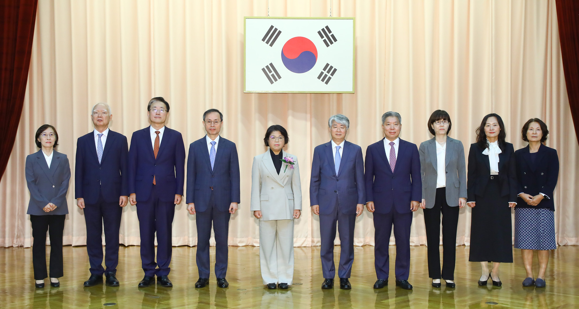 김복형;헌법재판관 취임식