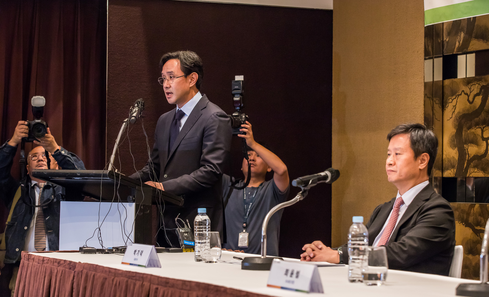 경제;기업;대기업;비철금속회사;제련공장;고려아연;고려아연기자회견;MBK;영풍그룹;고려아연자사주매입;최윤범;고려아연경영권분쟁