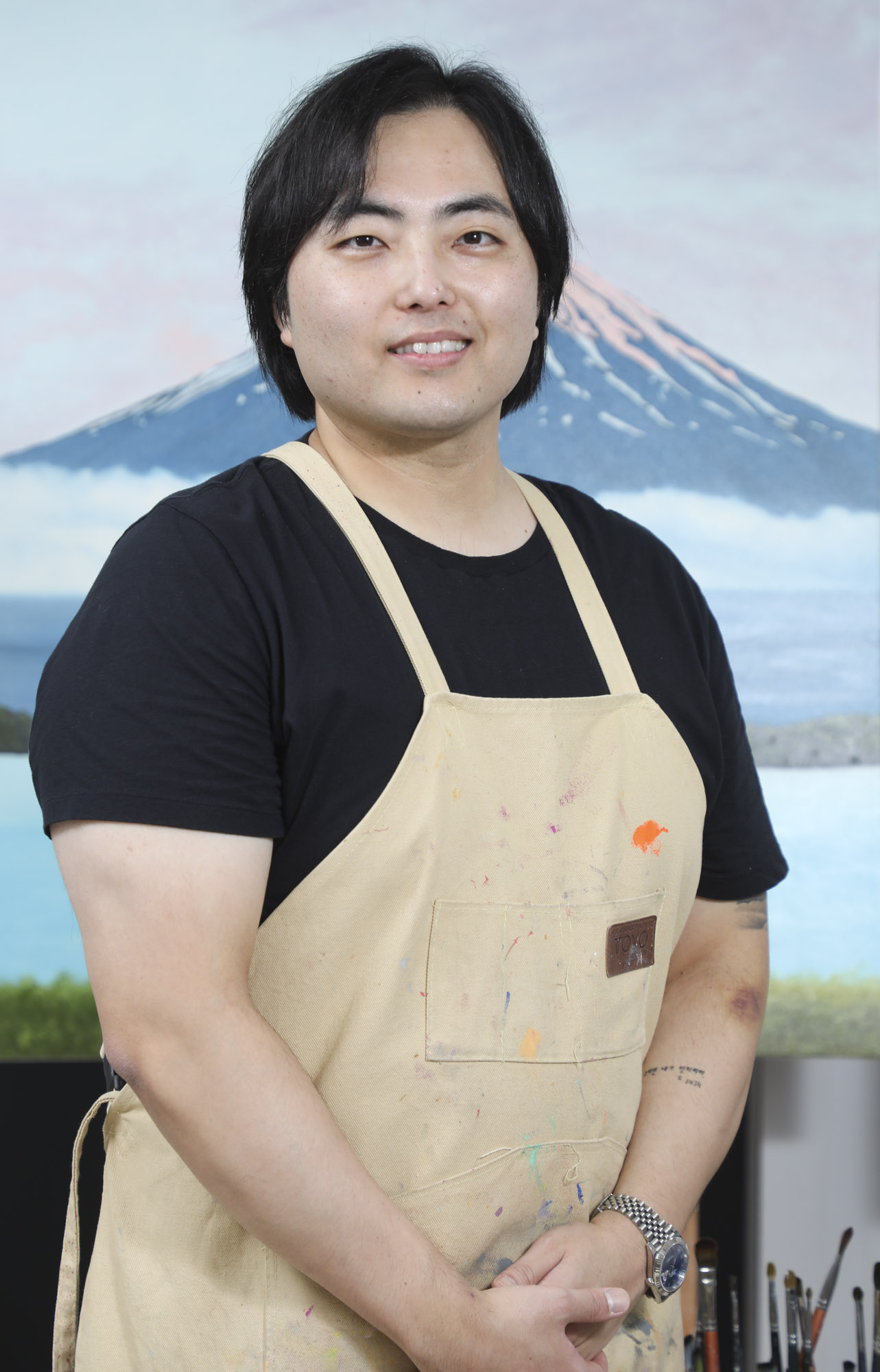 김기섭;김기섭작가;한국미술응원프로젝트;화가의방;그림;아티스트