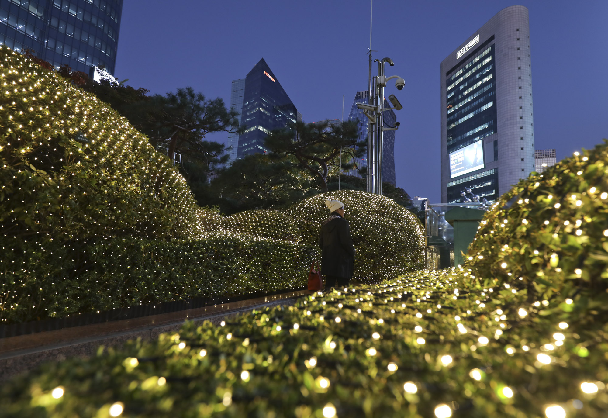 크리스마스;야경