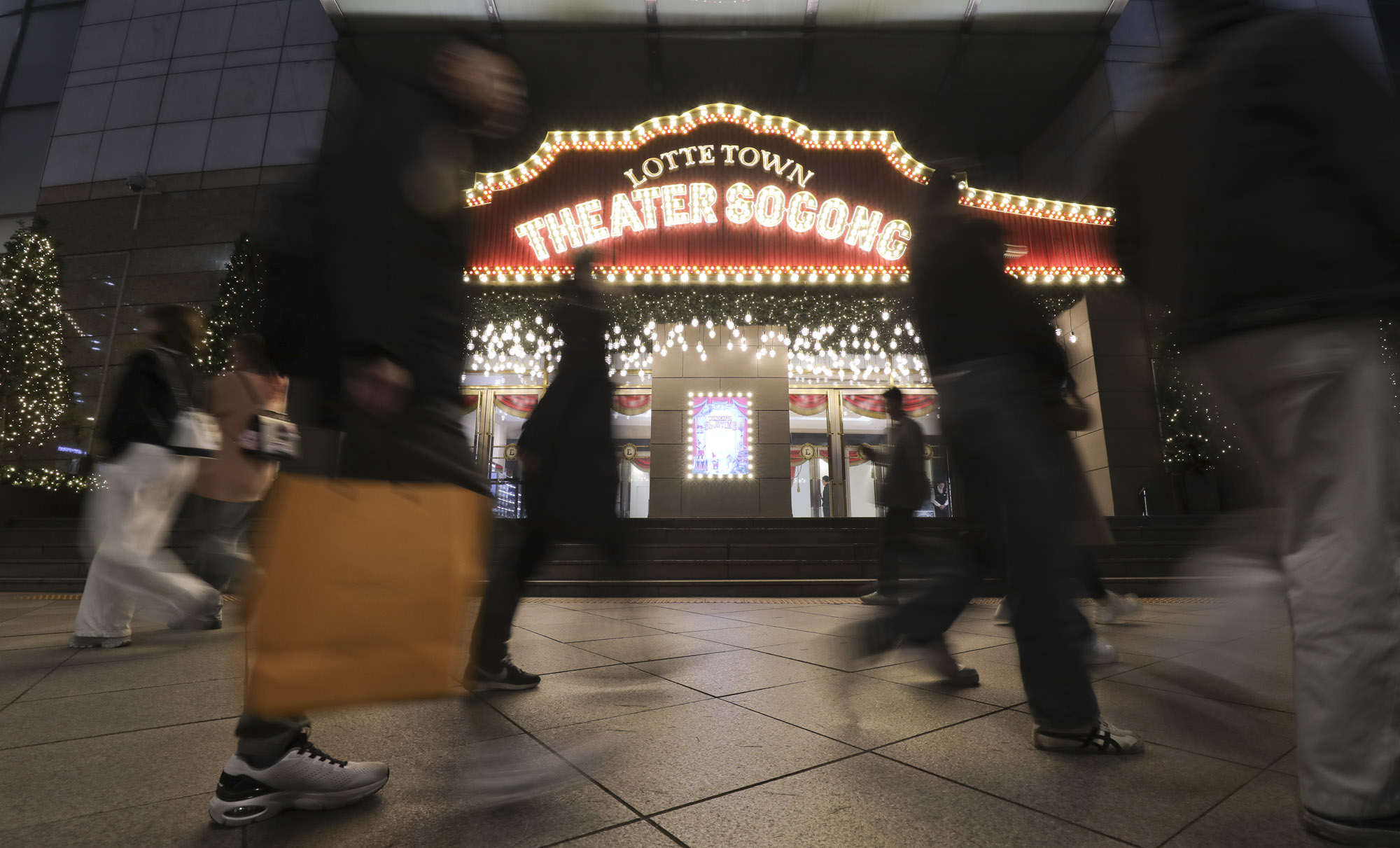 크리스마스;야경