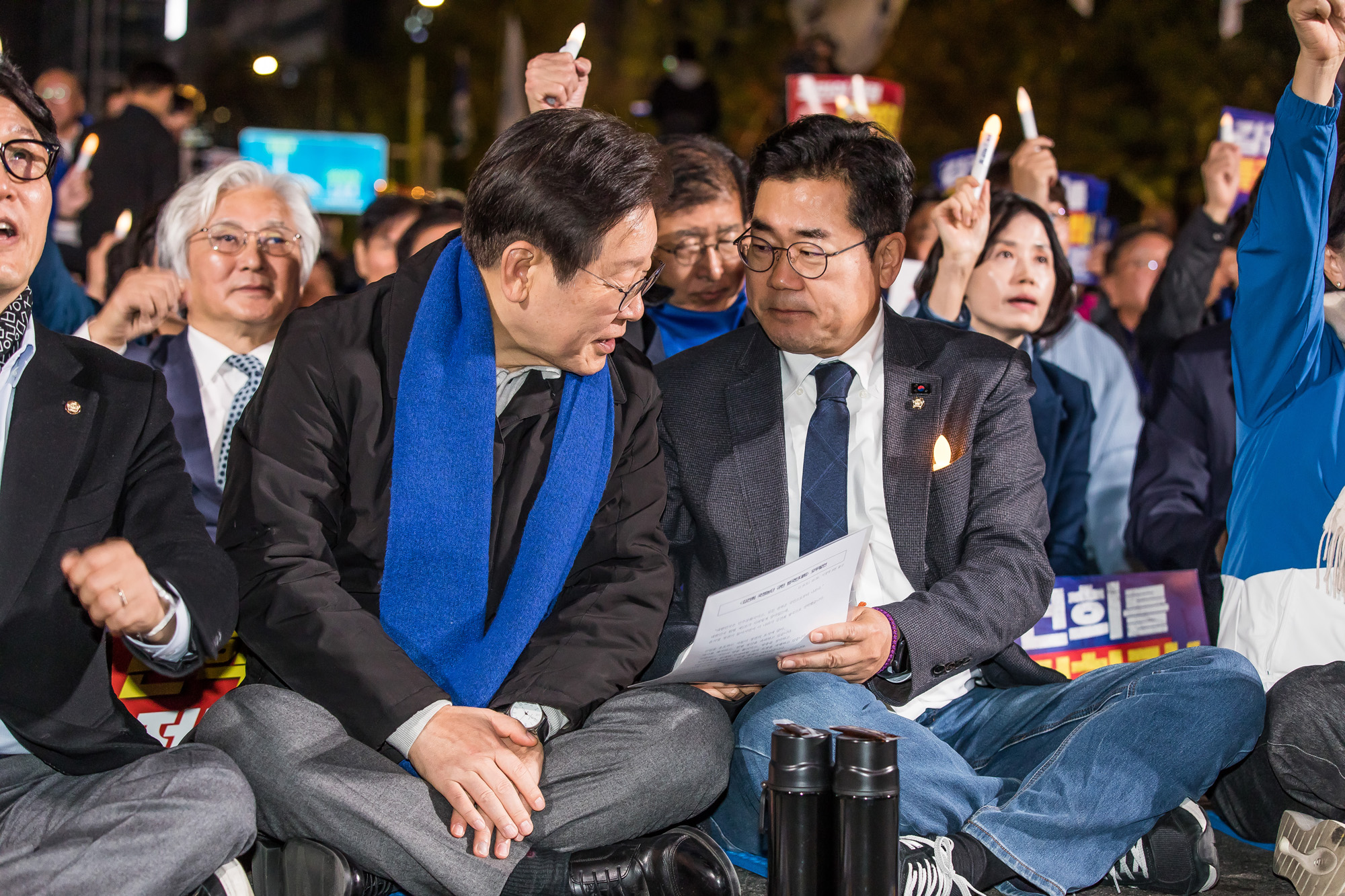 사회;집회;시위;정당;민주당;더불어민주당;이재명;제2차김건희윤석열국정농단규탄집회