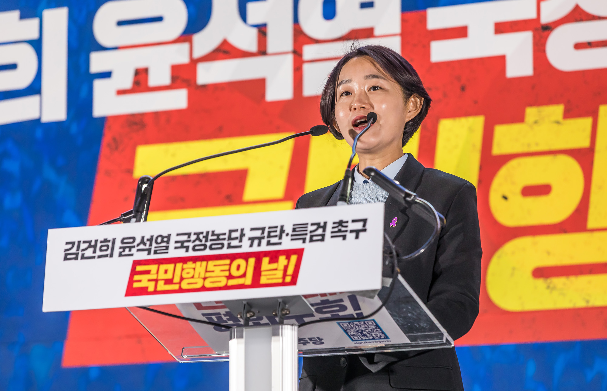 사회;집회;시위;정당;민주당;더불어민주당;이재명;제2차김건희윤석열국정농단규탄집회