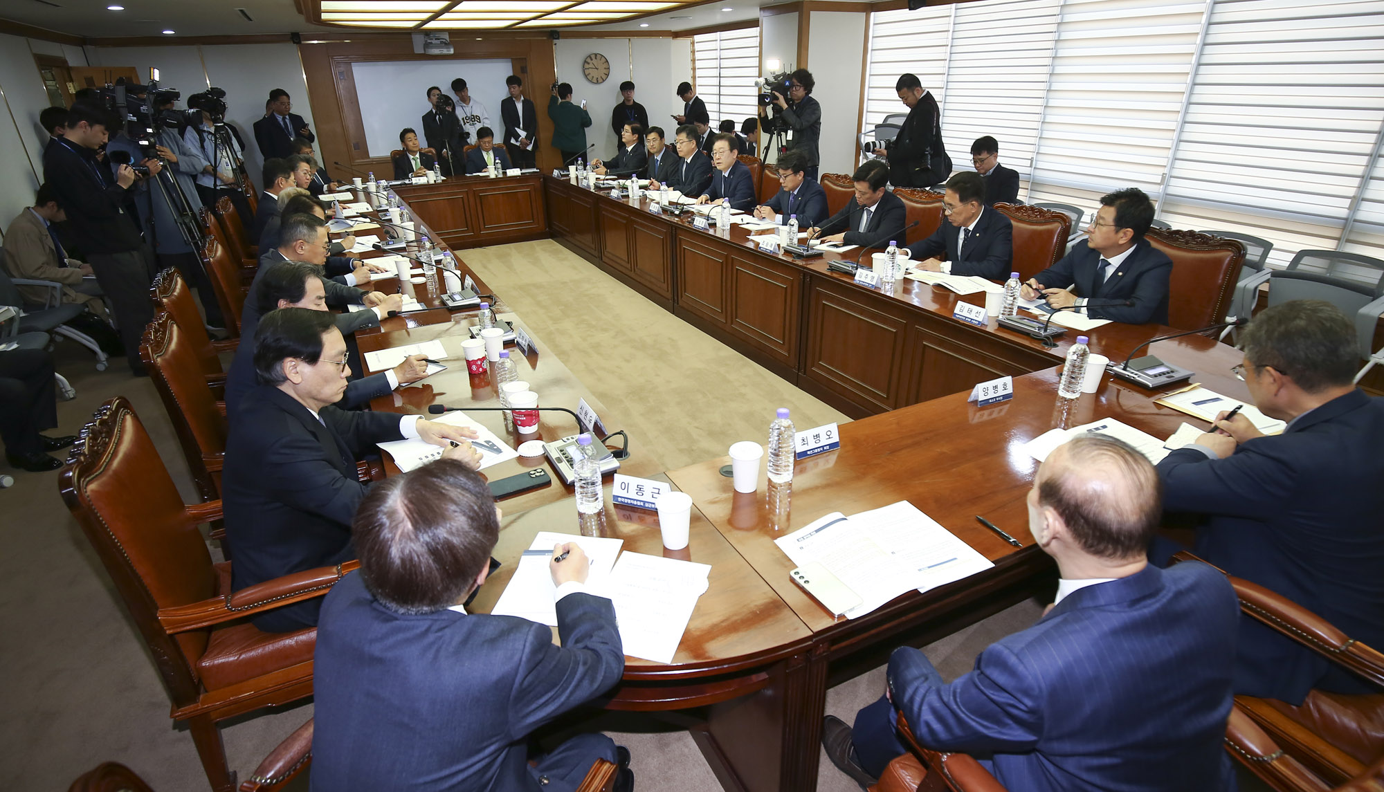 이재명;경총;손경식 한국경영자총협회 회장