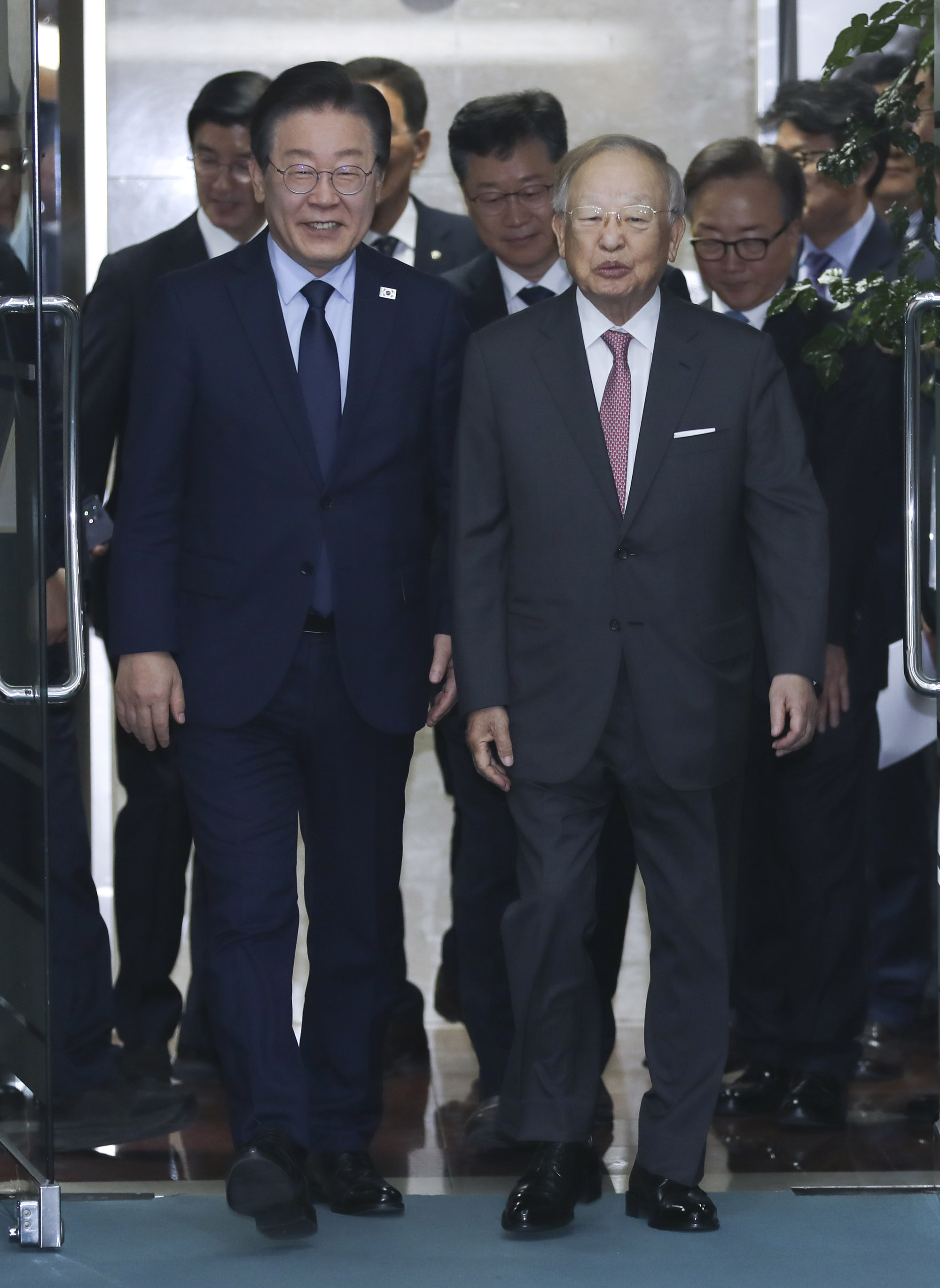 이재명;경총;손경식 한국경영자총협회 회장