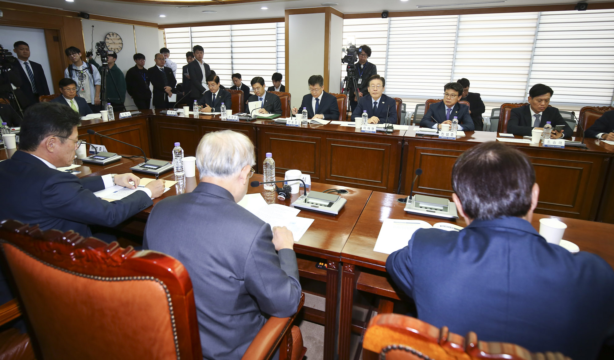이재명;경총;손경식 한국경영자총협회 회장
