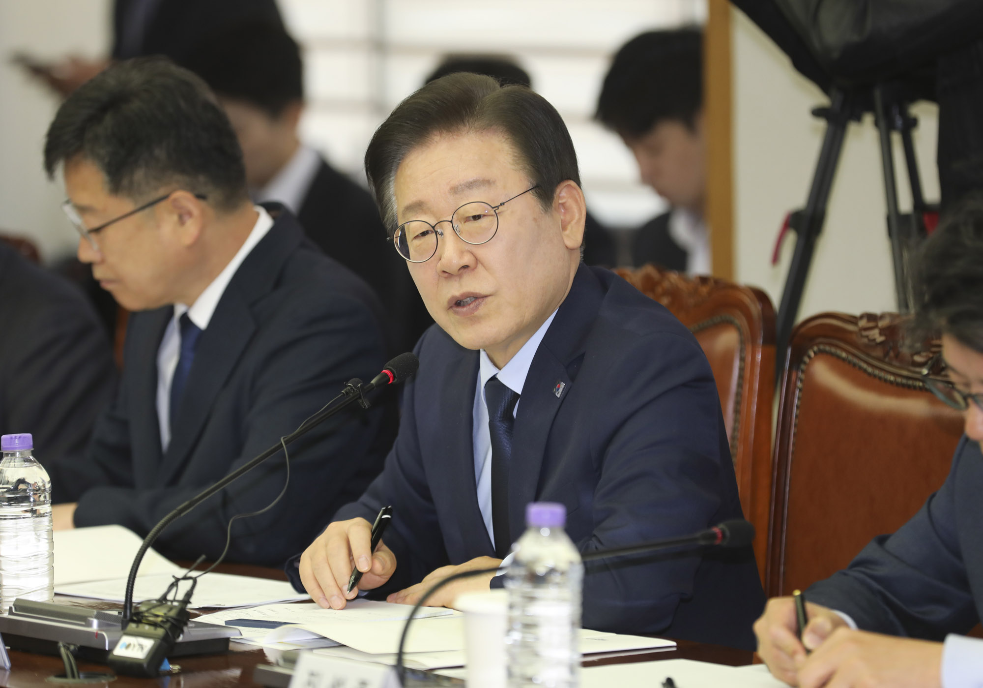 이재명;경총;손경식 한국경영자총협회 회장