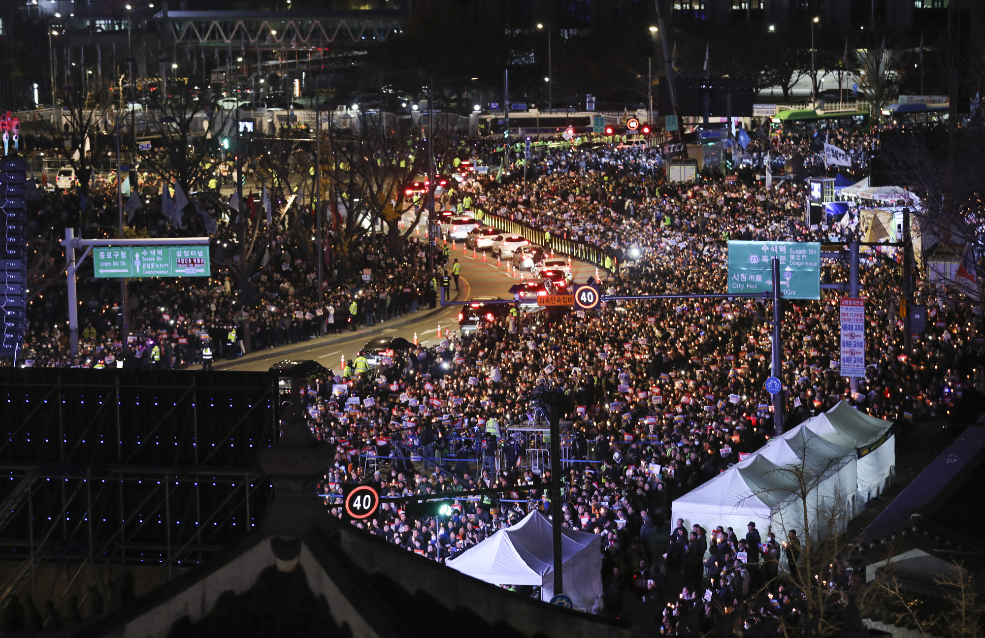 김건희;윤석열;탄핵;특검;집회;촛불집회