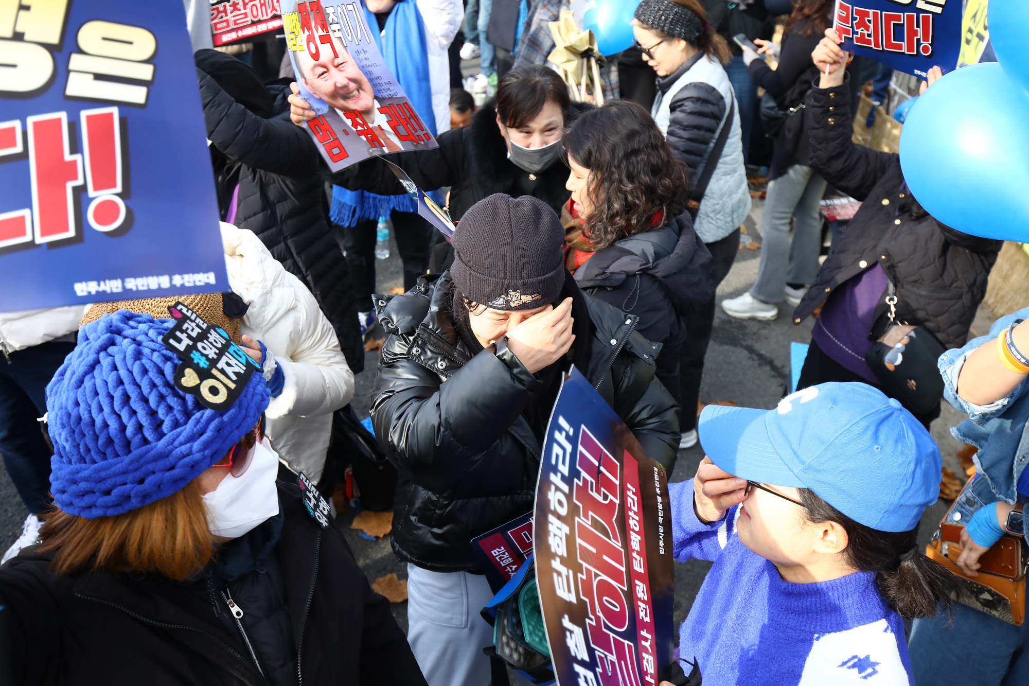 정치;이재명;이재명1심;이재명선고;위증교사;집회 서울중앙지법