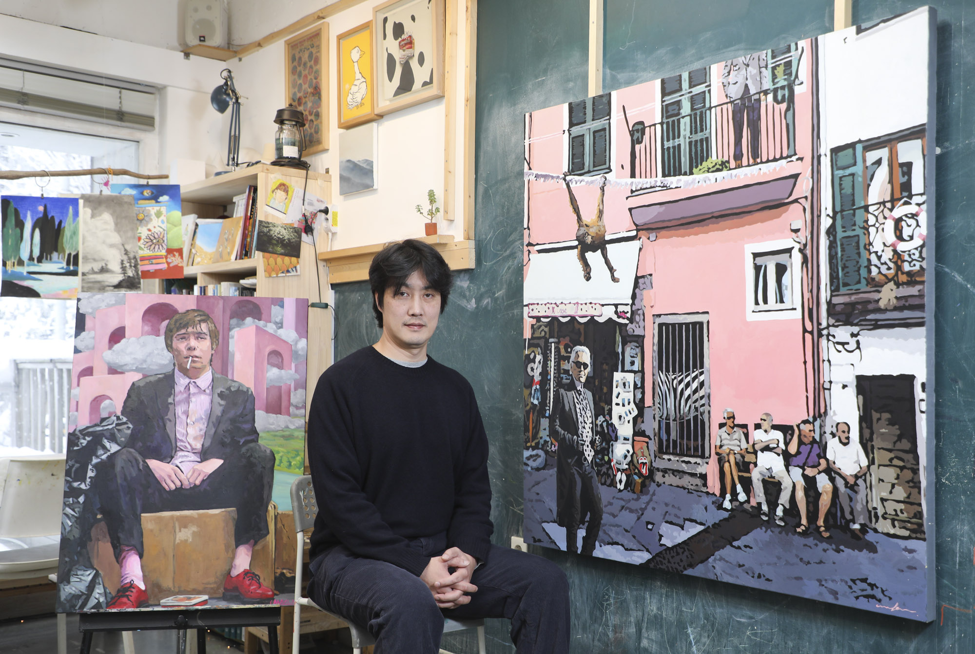 박종화;박종화작가;박종화아티스트;그림;한국미술응원프로젝트;화가의방