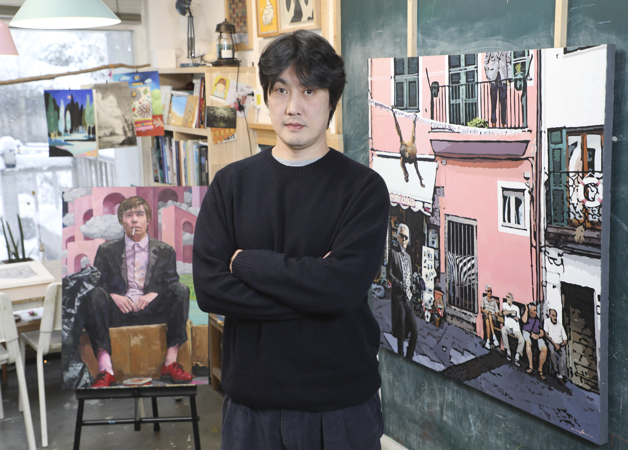 박종화;박종화작가;박종화아티스트;그림;한국미술응원프로젝트;화가의방