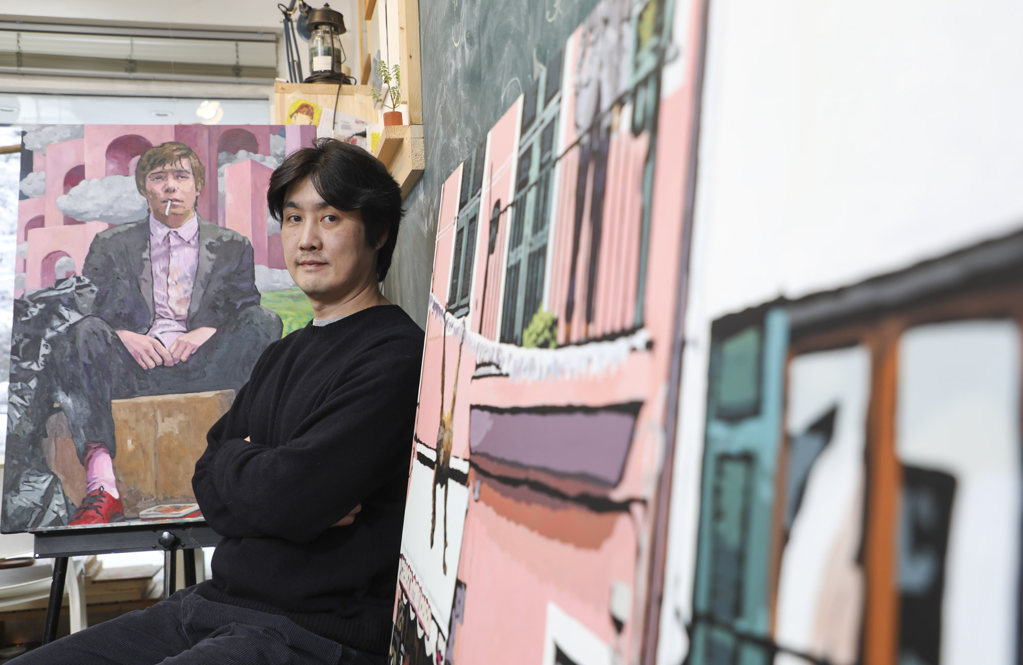 박종화;박종화작가;박종화아티스트;그림;한국미술응원프로젝트;화가의방