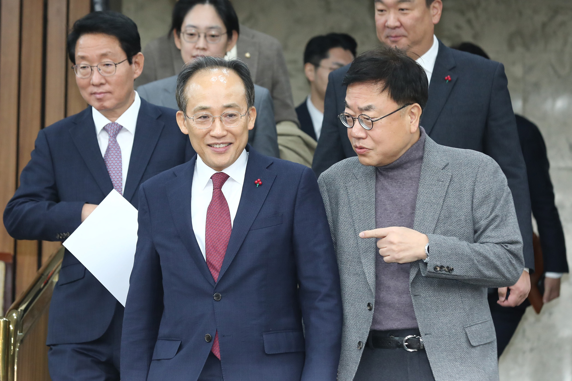 정치;국회;국민의힘 원내대책회의;추경호