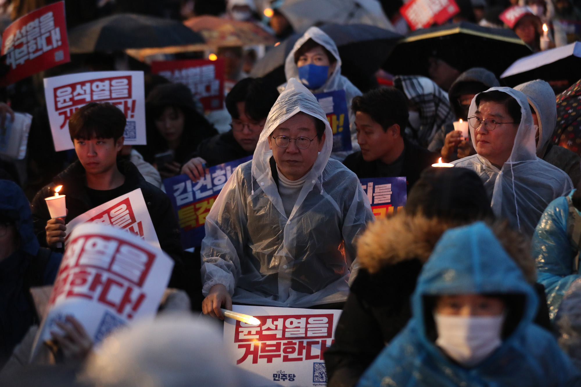 정치;김건희윤석열국정농단규탄특검촉구제5차국민행;이재명