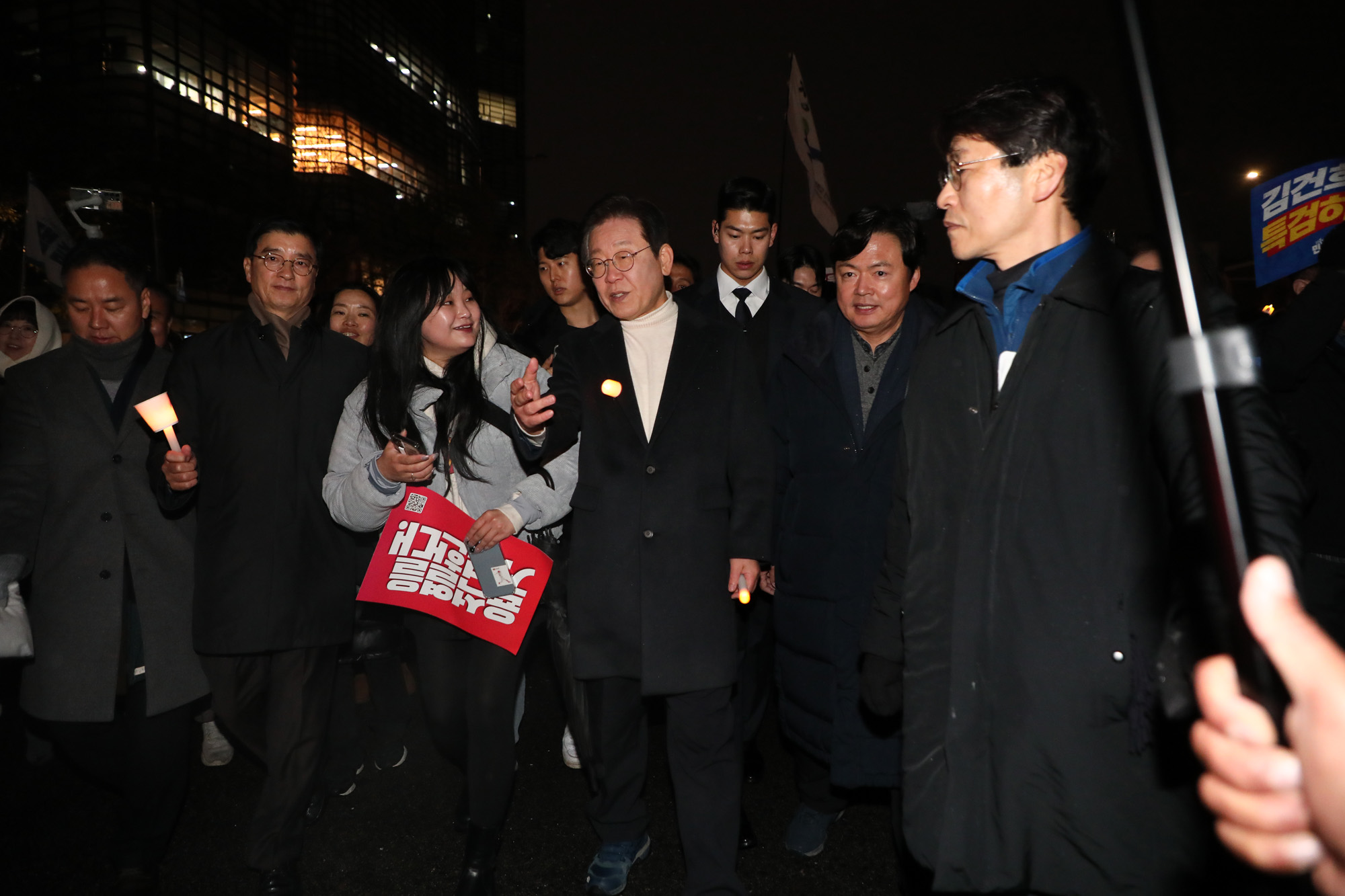 정치;김건희윤석열국정농단규탄특검촉구제5차국민행;이재명